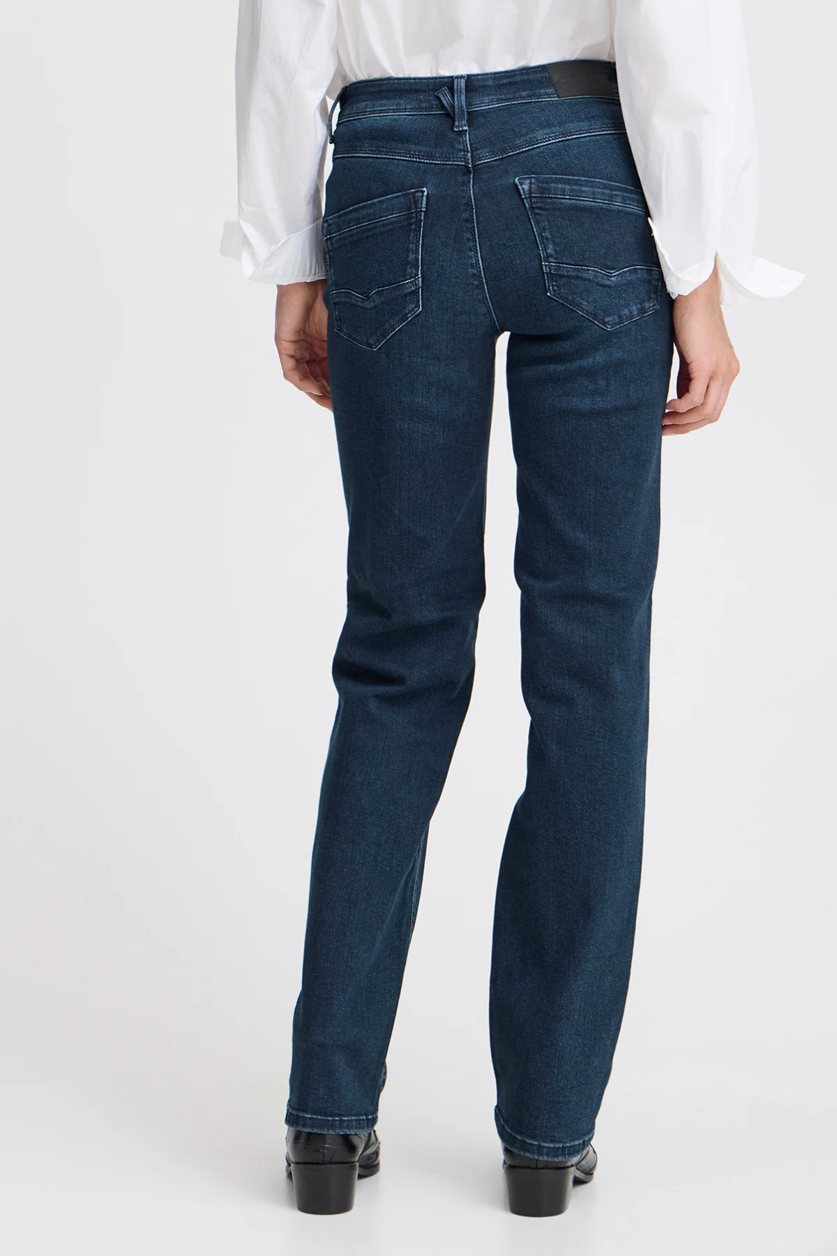 PZKAROLINA - Højtaljede jeans med stræk og lige ben - Image 3