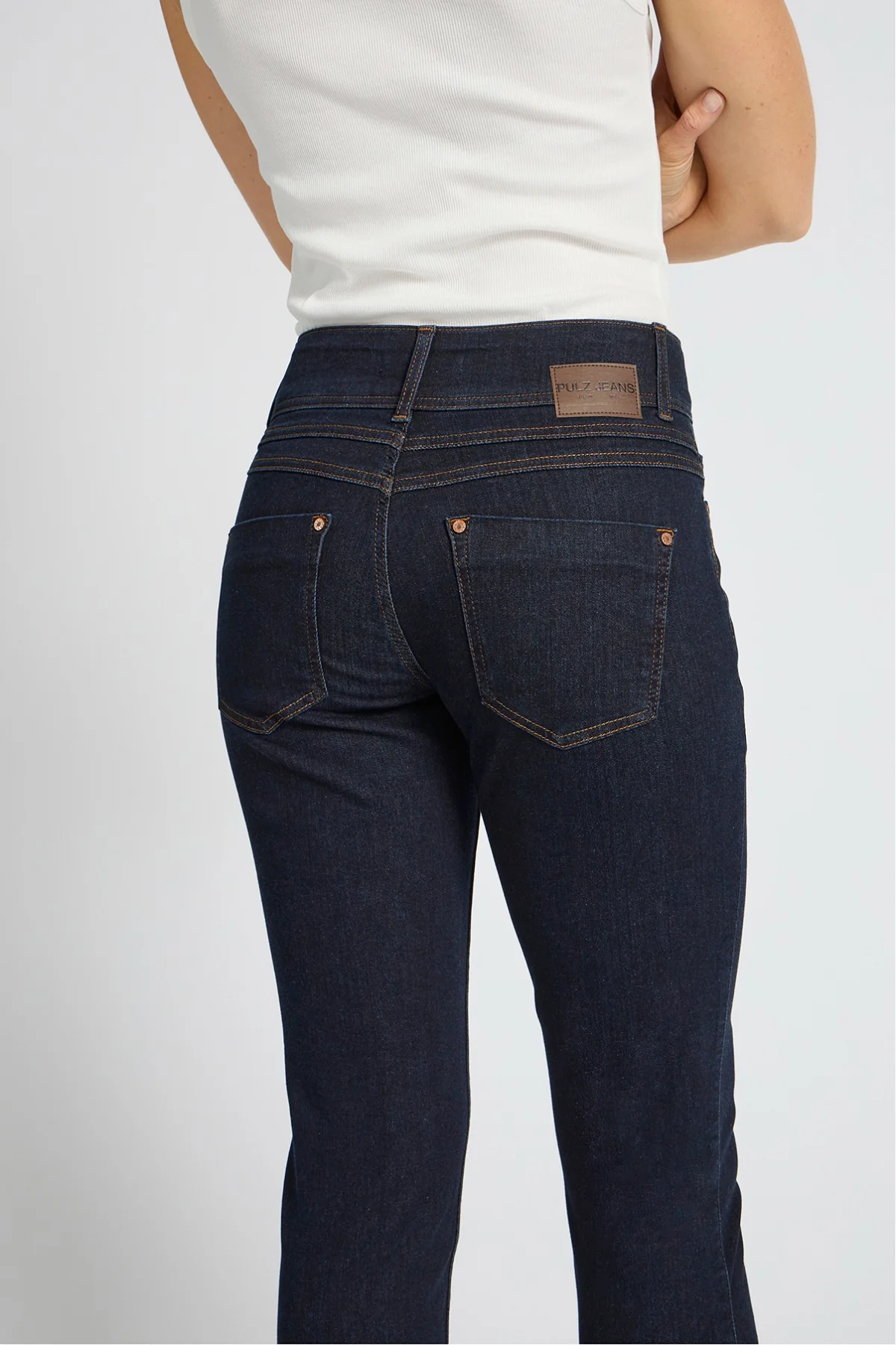 PZSUZY - Højtaljede skinny jeans med stræk - Image 6