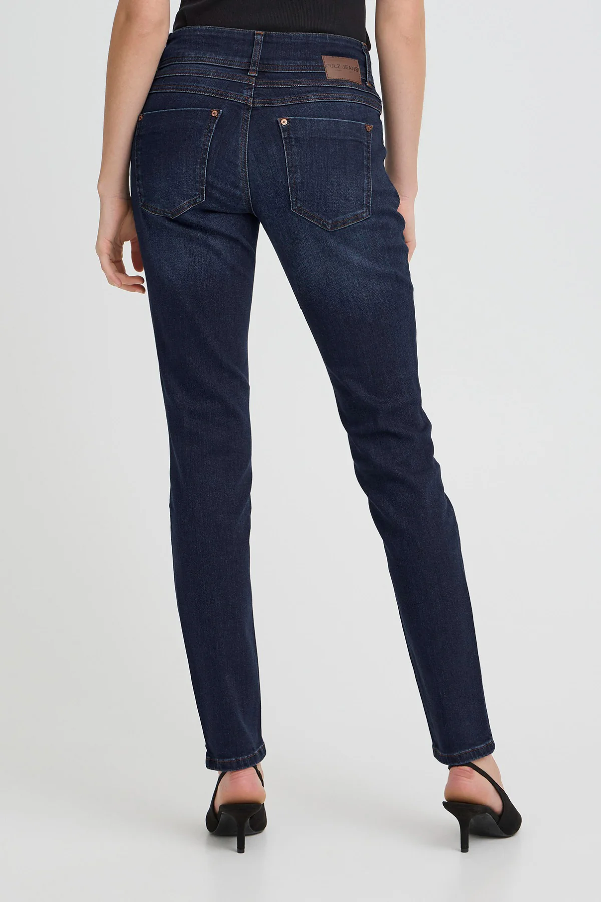 PZSUZY - Højtaljede skinny jeans med stræk - Image 5
