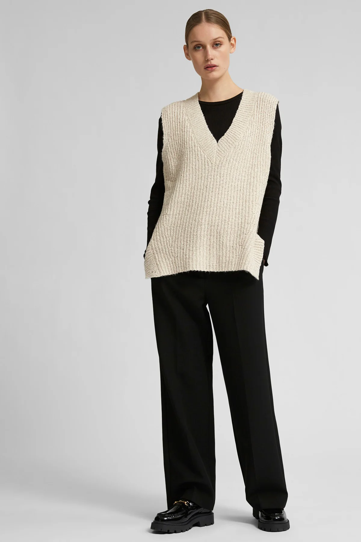 SELECTED FEMME SLFRITA MW WIDE PANT FD NOOS - Image 4