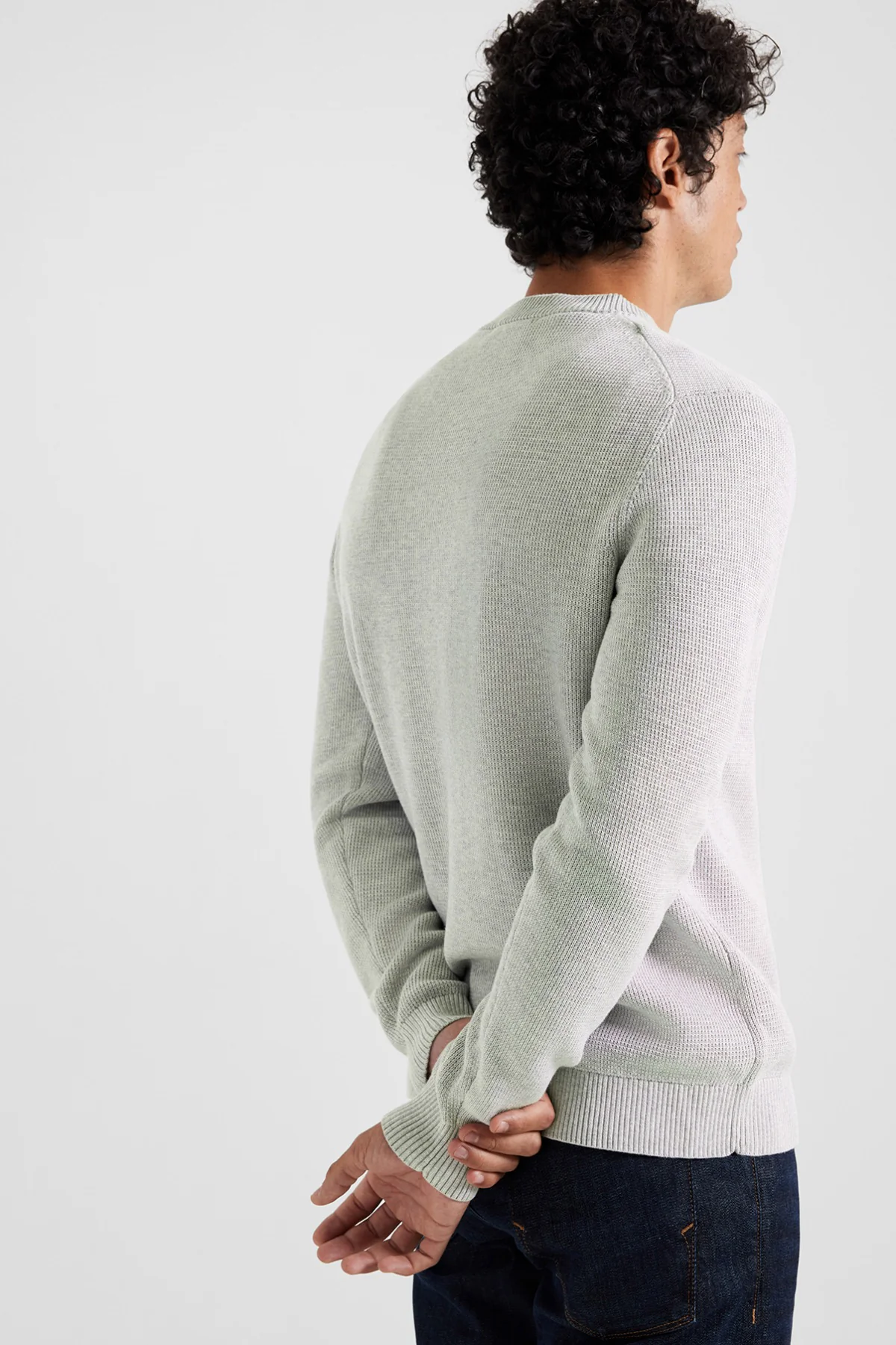 SELECTED HOMME SLHDANE LS KNIT STRUCTURE CREW NECK NOOS - Image 11