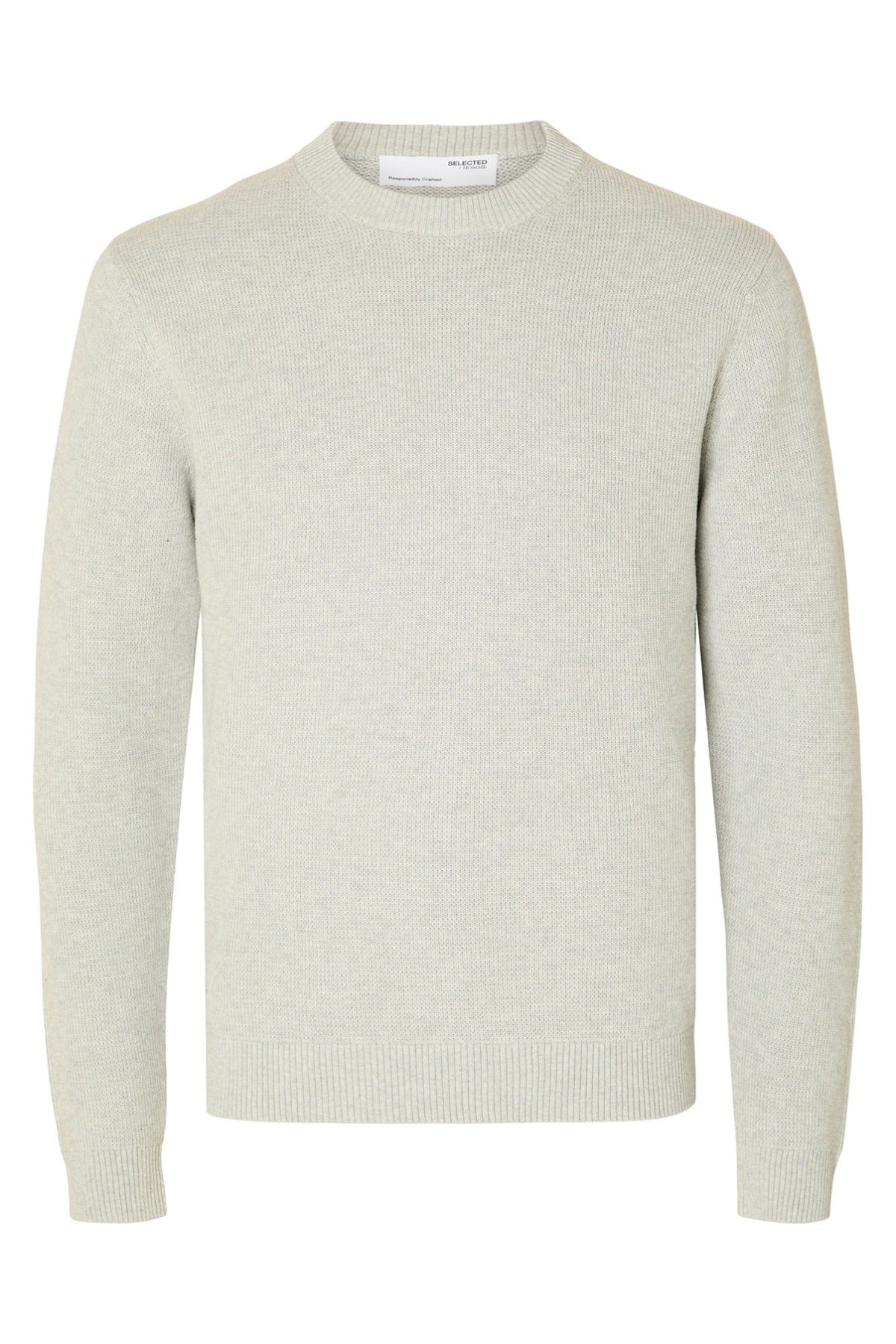 SELECTED HOMME SLHDANE LS KNIT STRUCTURE CREW NECK NOOS - Image 12