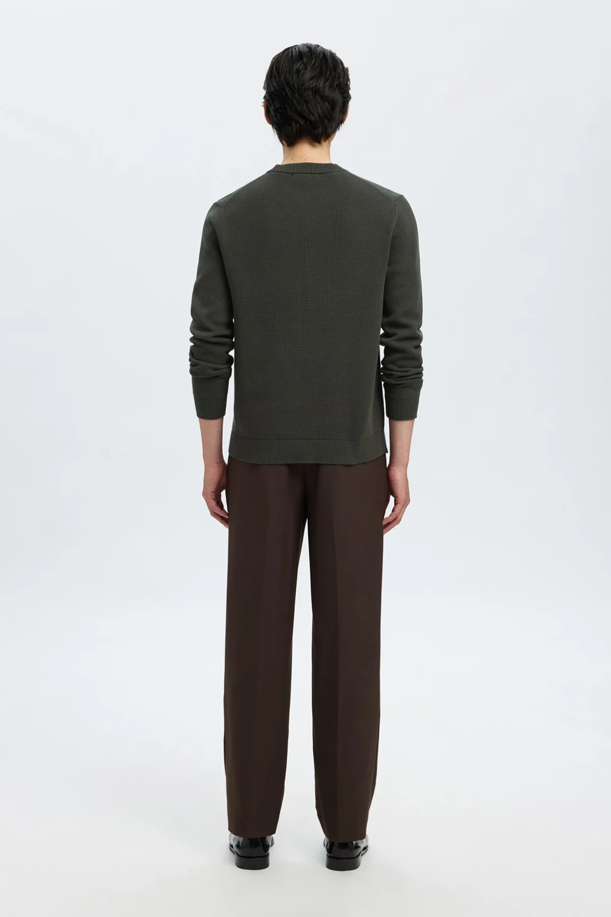 SELECTED HOMME SLHDANE LS KNIT STRUCTURE CREW NECK NOOS - Image 15