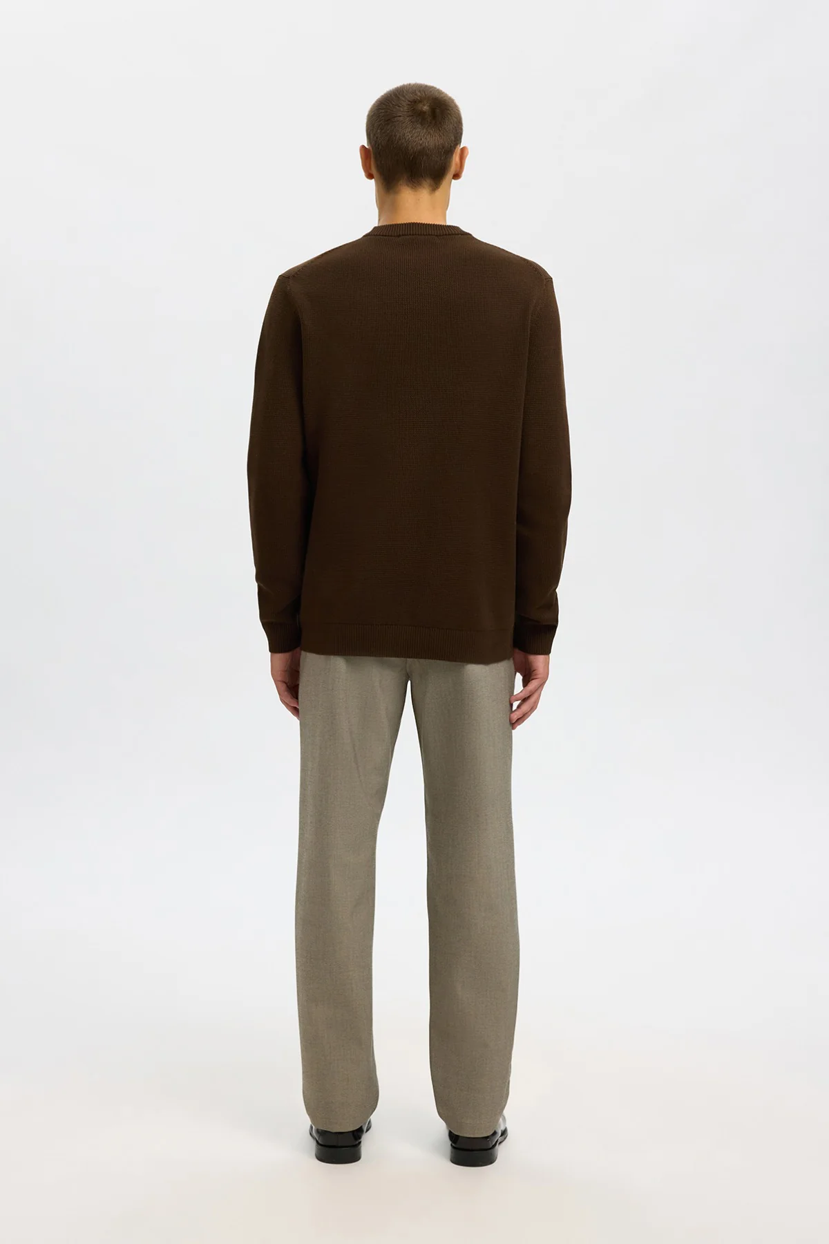 SELECTED HOMME SLHDANE LS KNIT STRUCTURE CREW NECK NOOS - Image 21