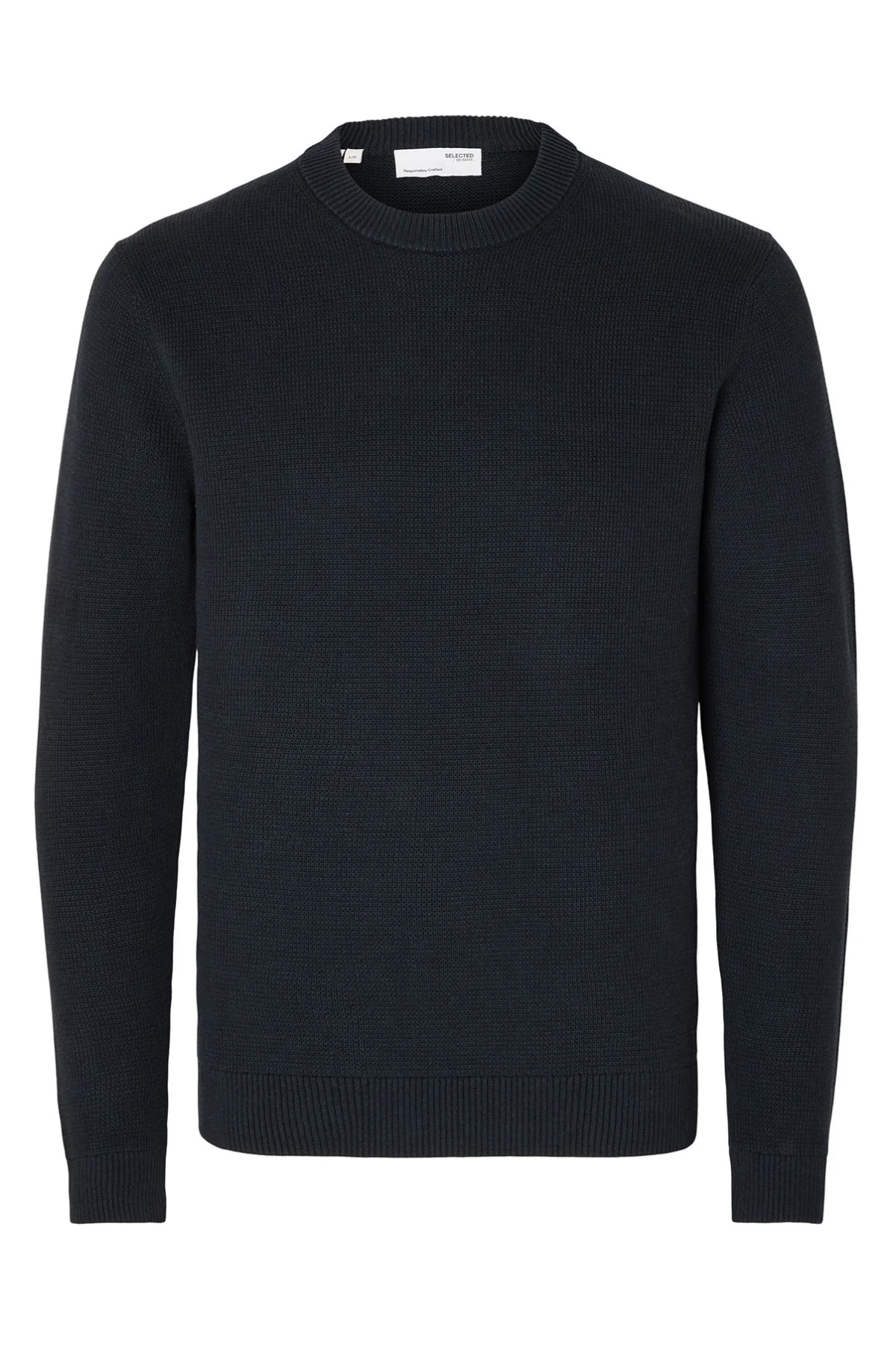 SELECTED HOMME SLHDANE LS KNIT STRUCTURE CREW NECK NOOS - Image 6