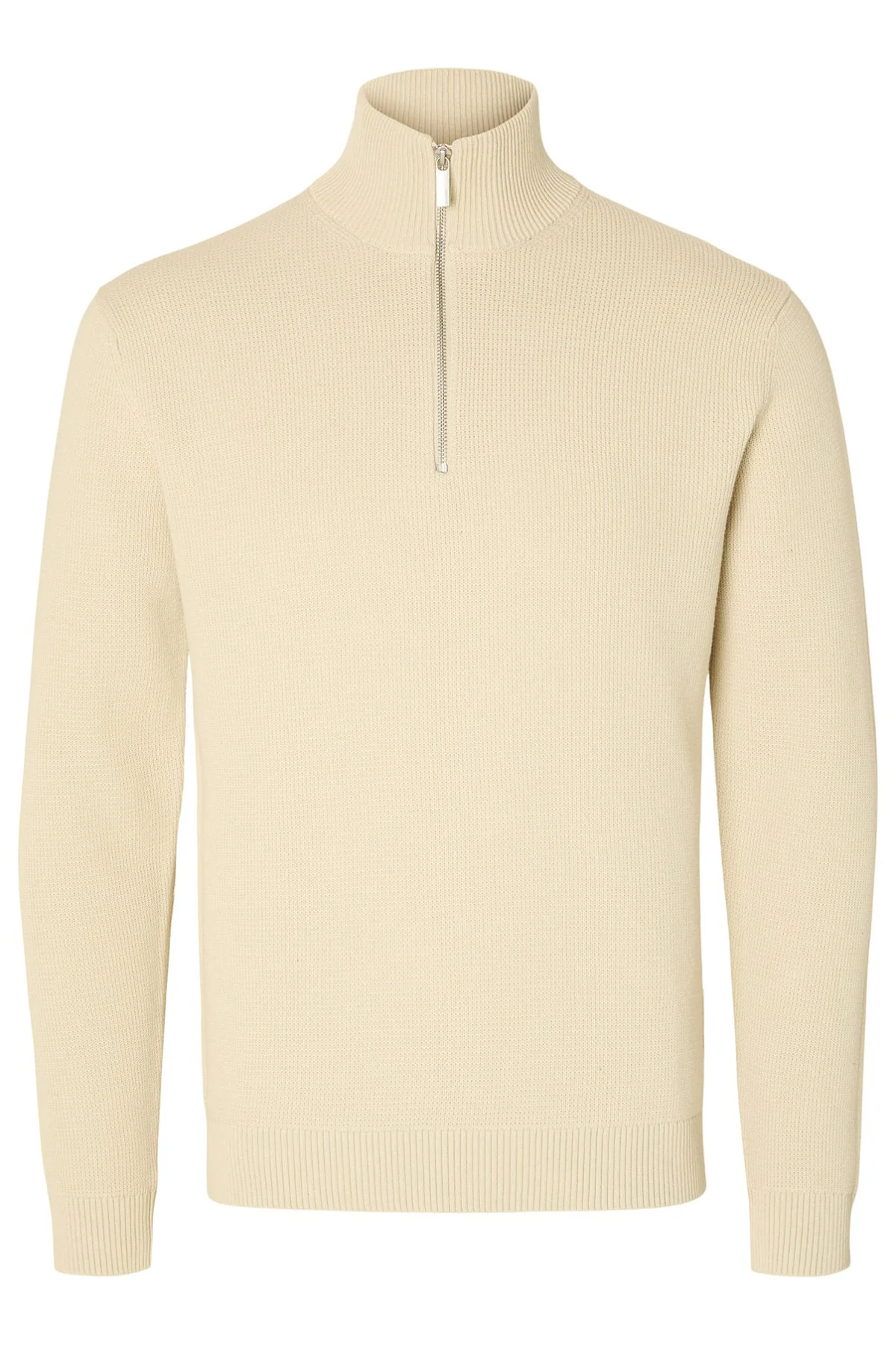 SELECTED HOMME SLHDANE LS KNIT STRUCTURE HALF ZIP NOOS - Image 15