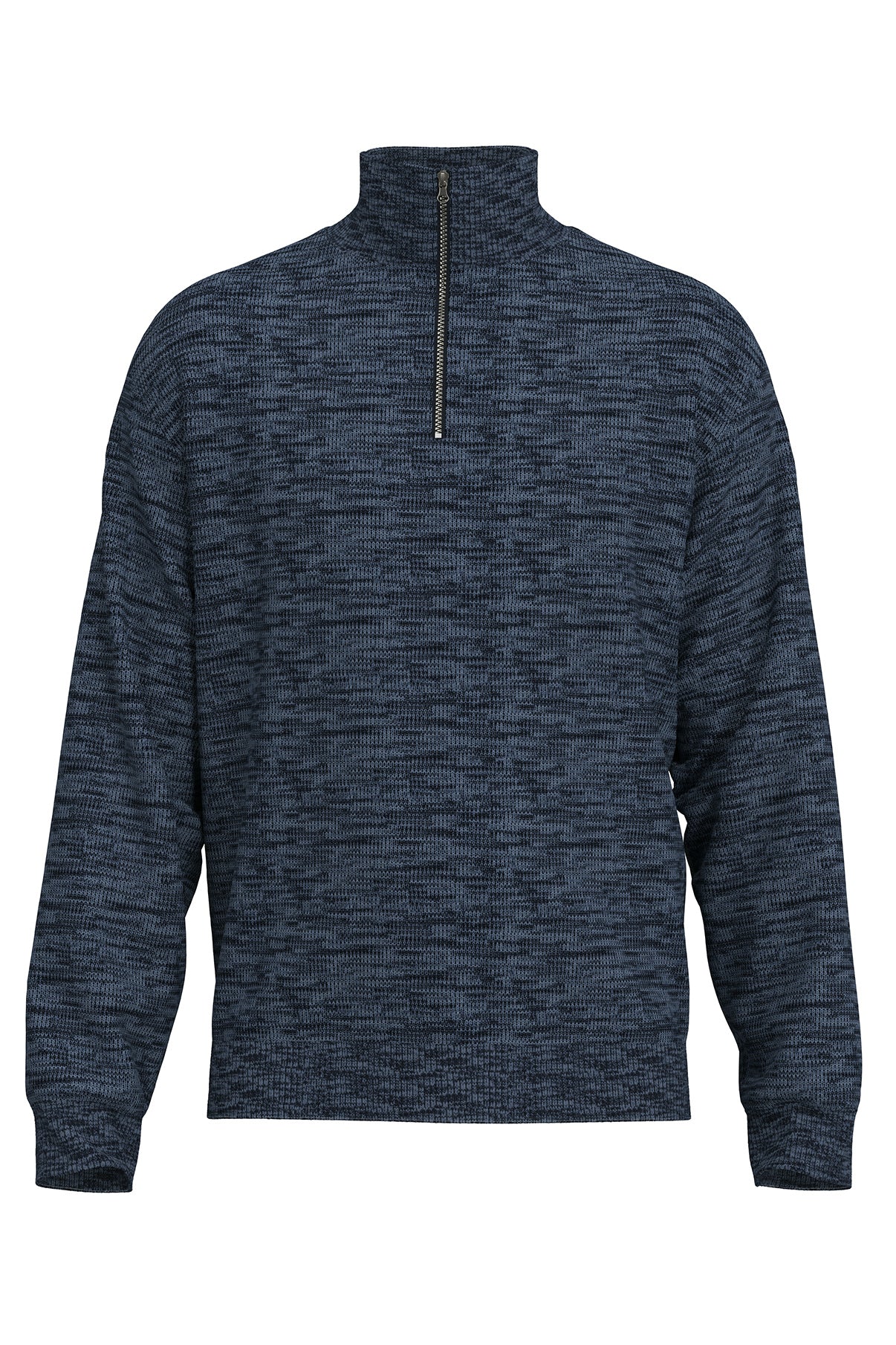 SELECTED HOMME SLHDANE LS KNIT STRUCTURE HALF ZIP NOOS - Image 35