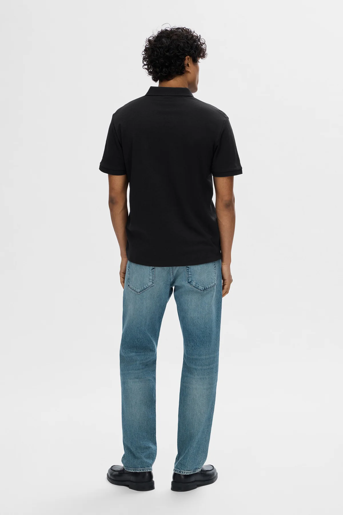 SELECTED HOMME SLHFAVE ZIP SS POLO NOOS - Image 3