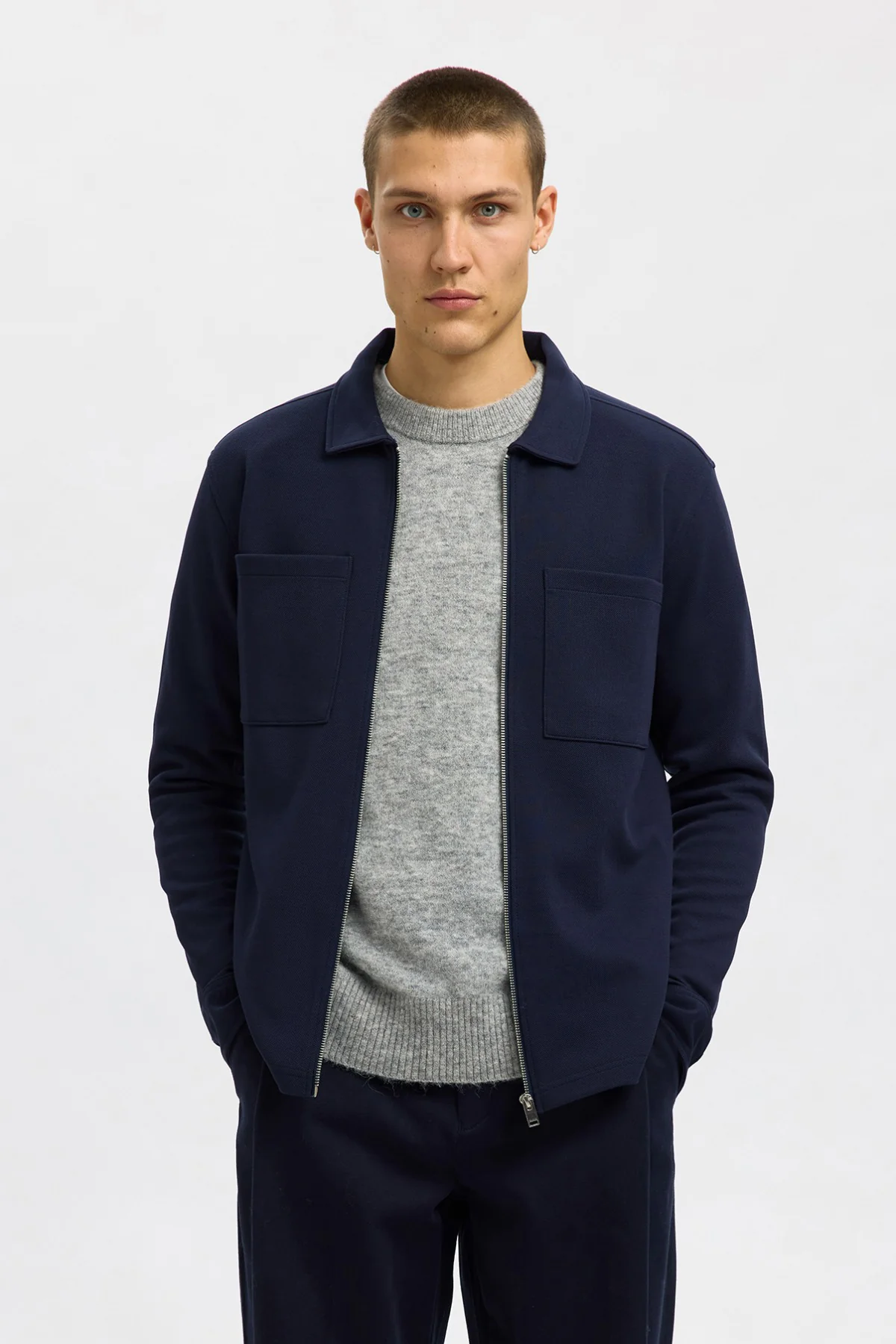 SELECTED HOMME SLHJACKIE SWEAT ZIP JACKET NOOS - Image 14