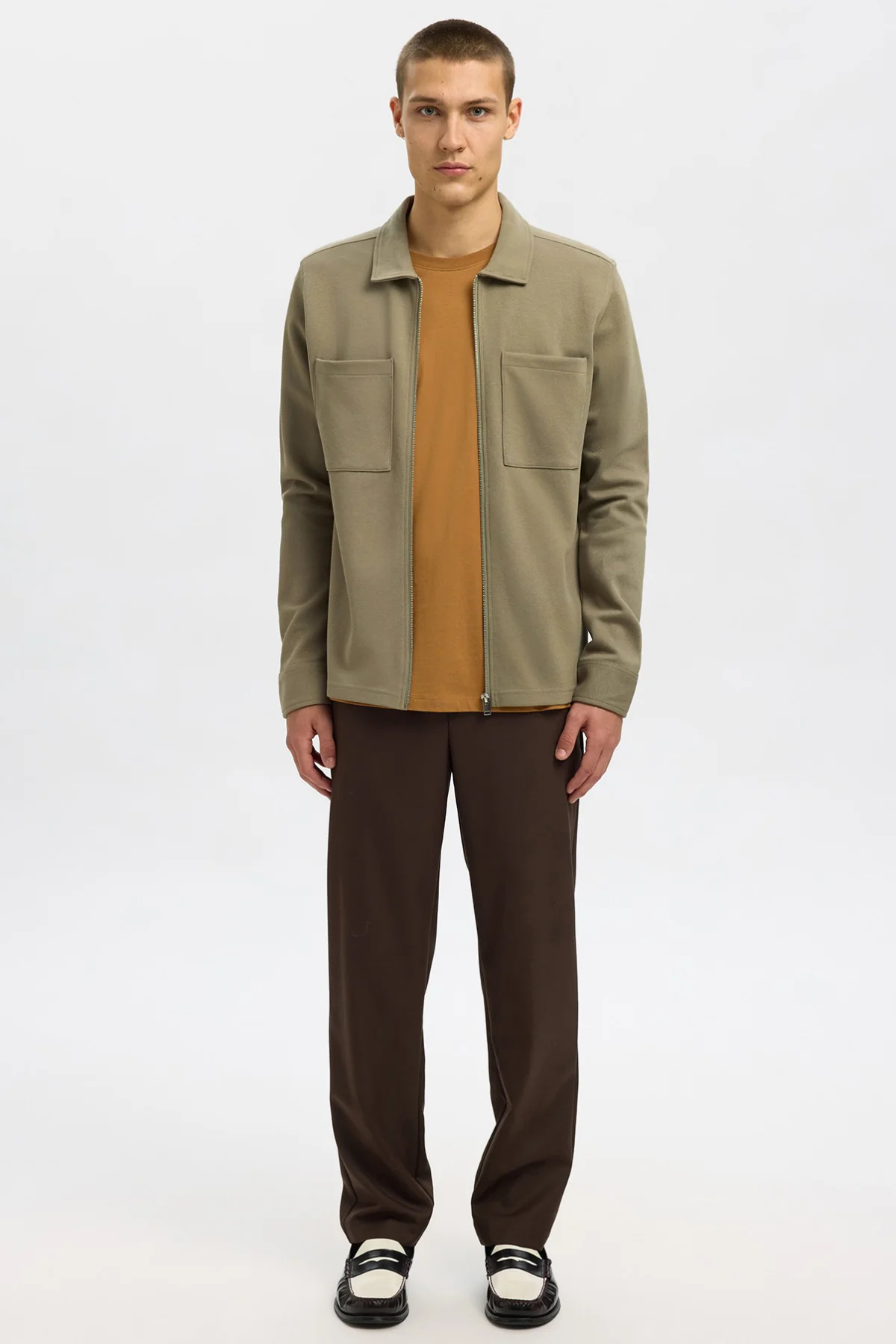 SELECTED HOMME SLHJACKIE SWEAT ZIP JACKET NOOS - Image 3