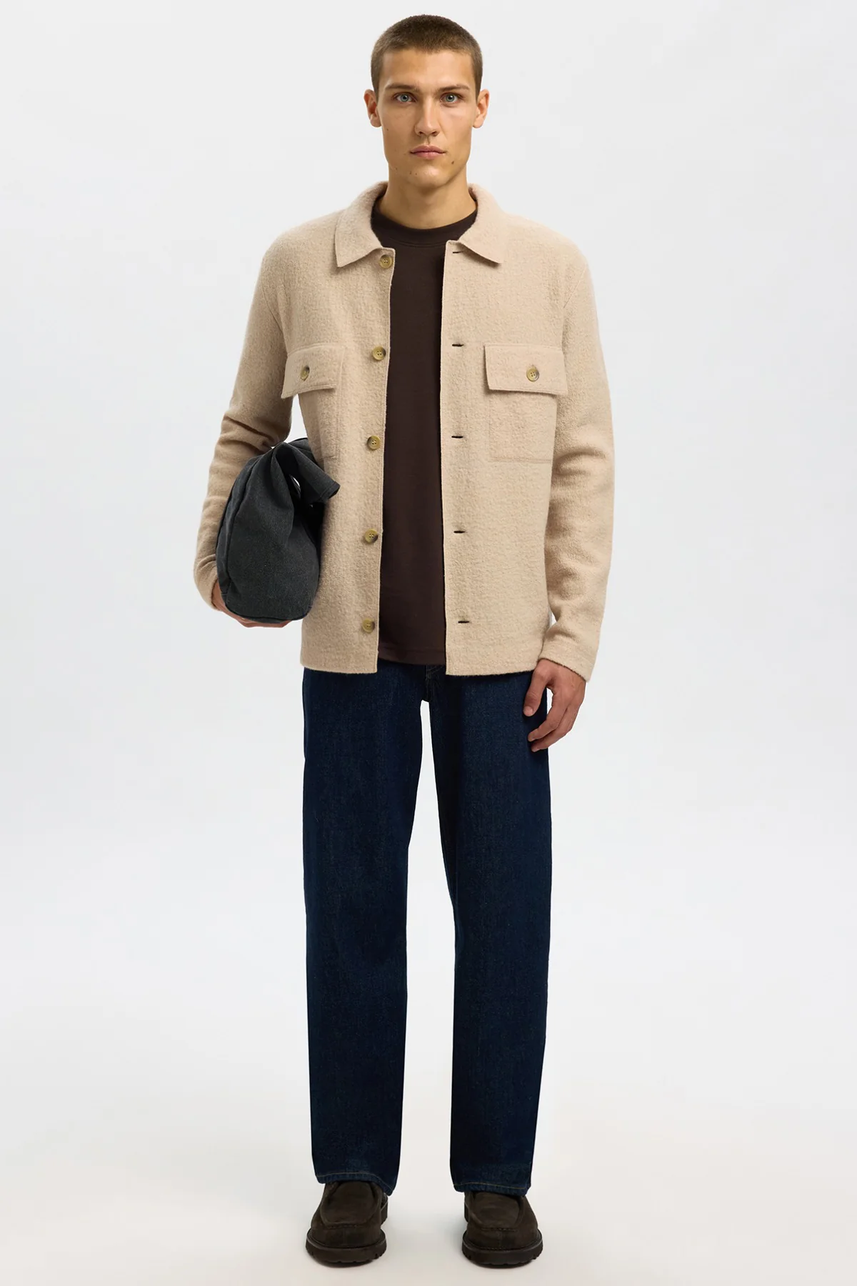 SELECTED HOMME SLHNEALY LS KNIT WORKWEAR CARDIGAN NOOS - Image 17