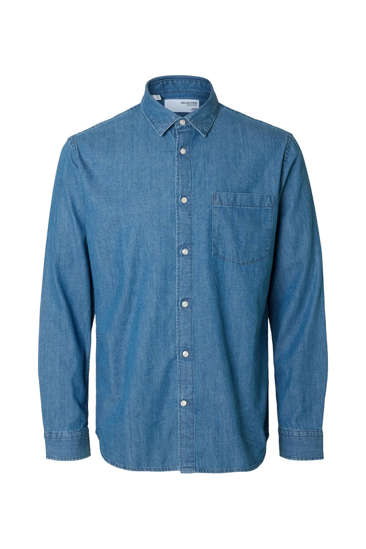 SELECTED HOMME SLHREGCARLO DENIM LS SHIRT NOOS - Image 6