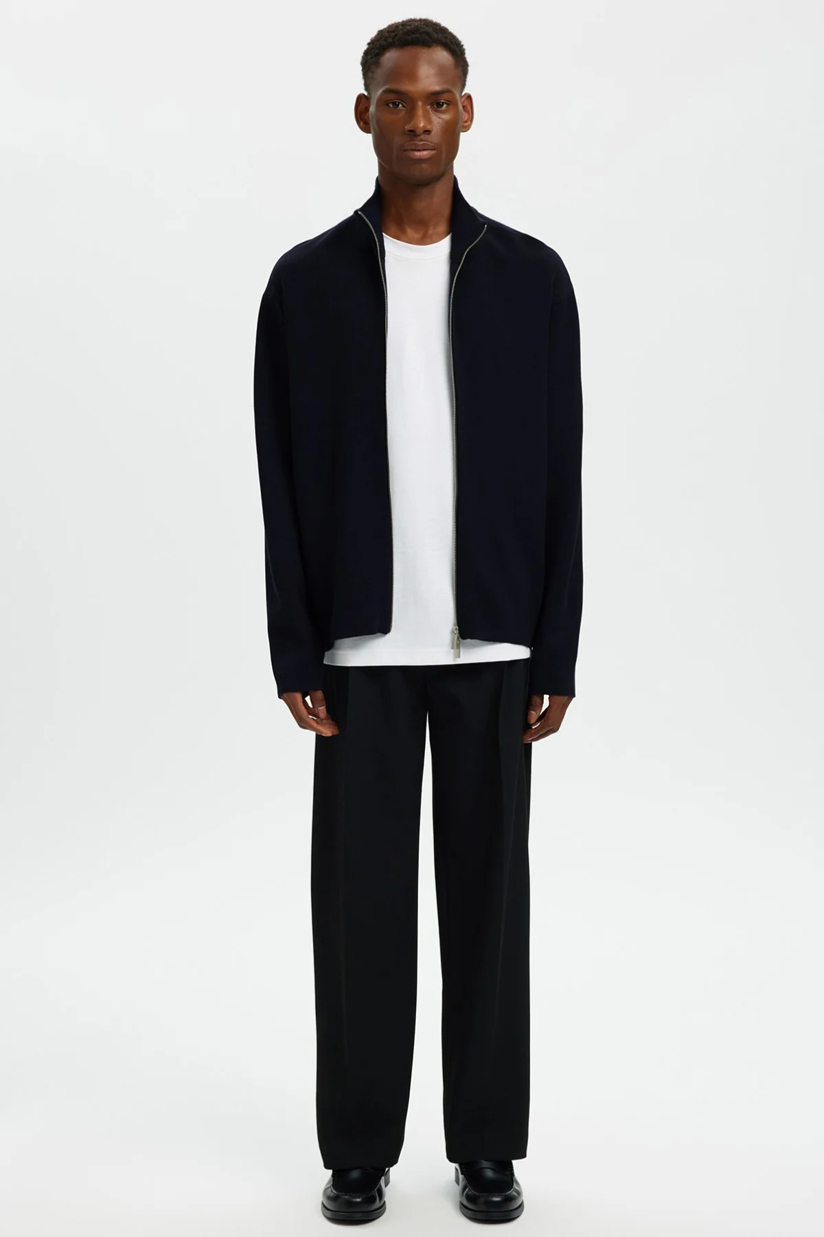SELECTED HOMME SLHTELLER FN RELAXED ZIP CARDIGAN NOOS - Image 12