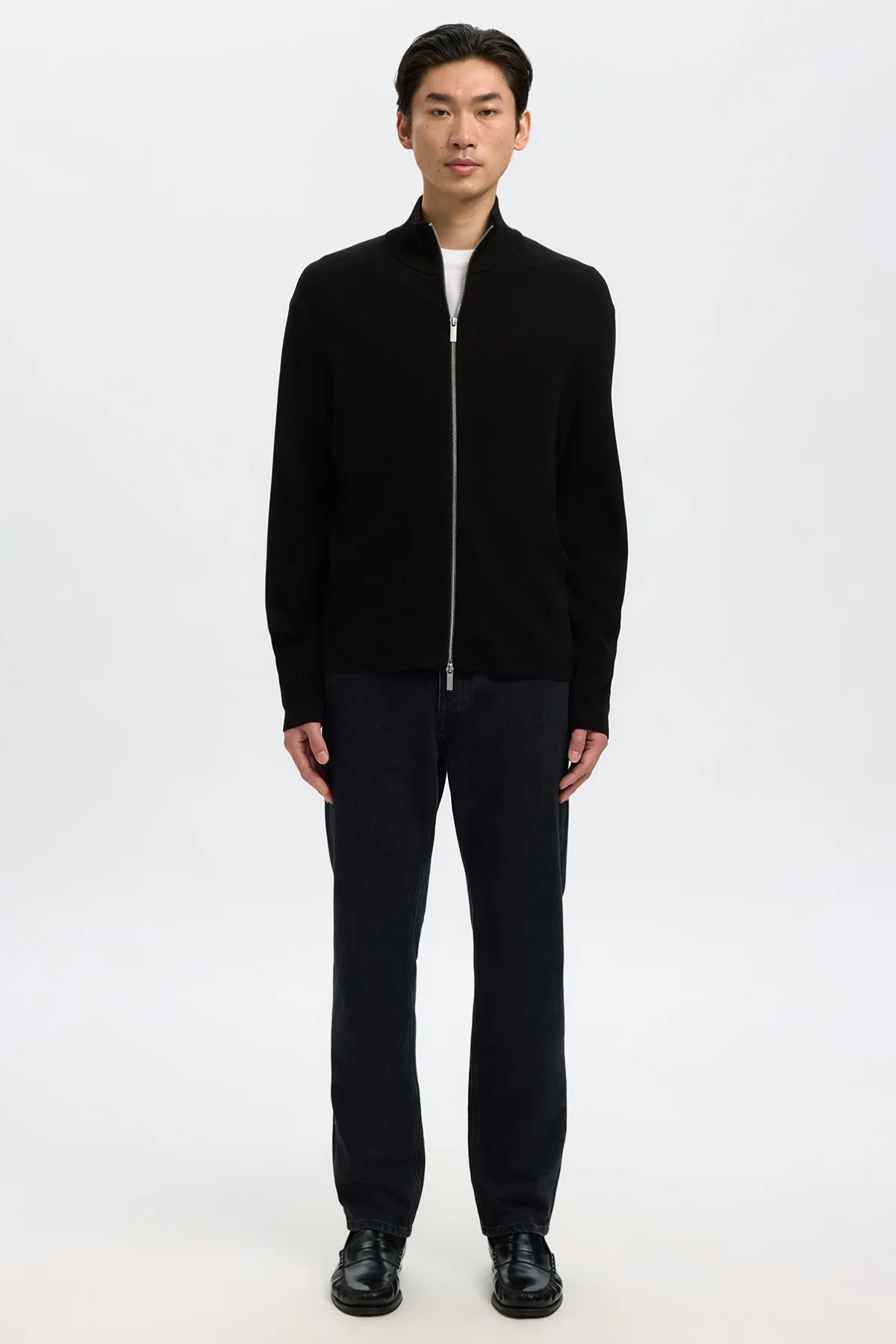 SELECTED HOMME SLHTELLER FN RELAXED ZIP CARDIGAN NOOS - Image 3