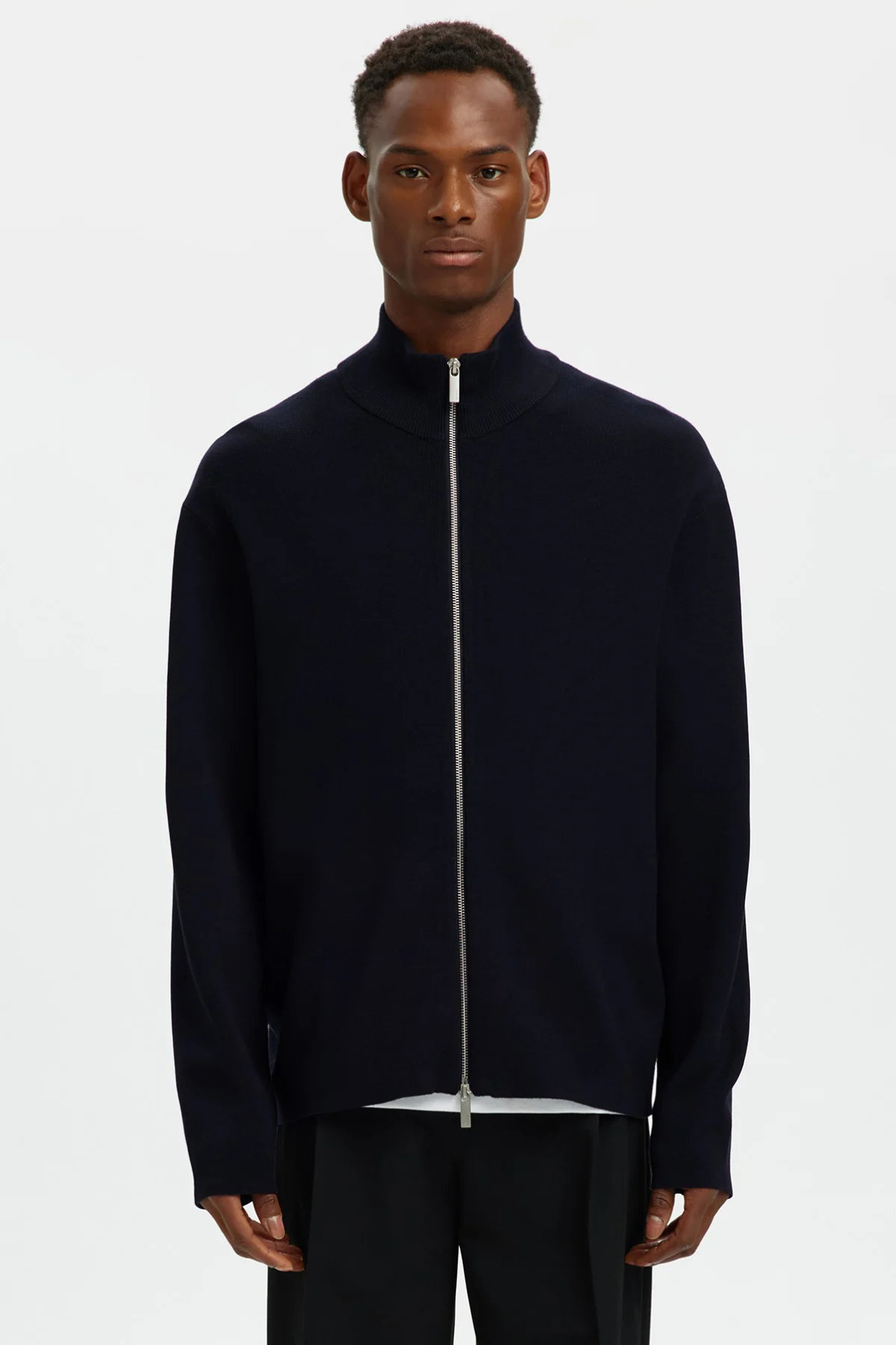 SELECTED HOMME SLHTELLER FN RELAXED ZIP CARDIGAN NOOS - Image 7