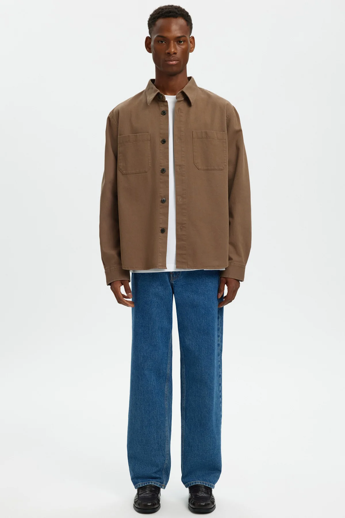 SELECTED HOMME SLHTRAVIS TWILL OVERSHIRT LS NOOS - Image 3