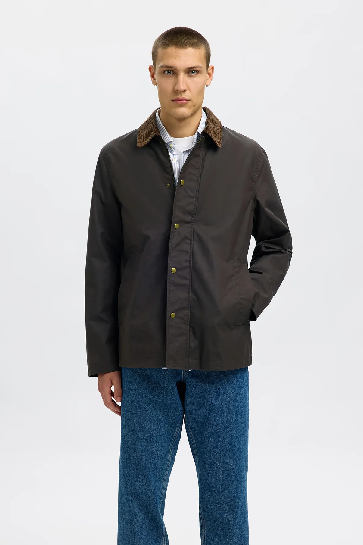 SELECTED HOMME SLHWALTER WAXED COTTON 2.0 JKT NOOS