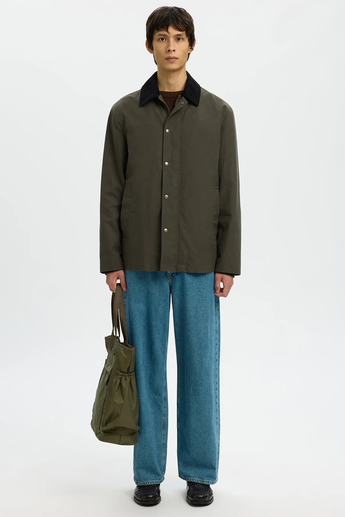 SELECTED HOMME SLHWALTER WAXED COTTON 2.0 JKT NOOS - Image 11