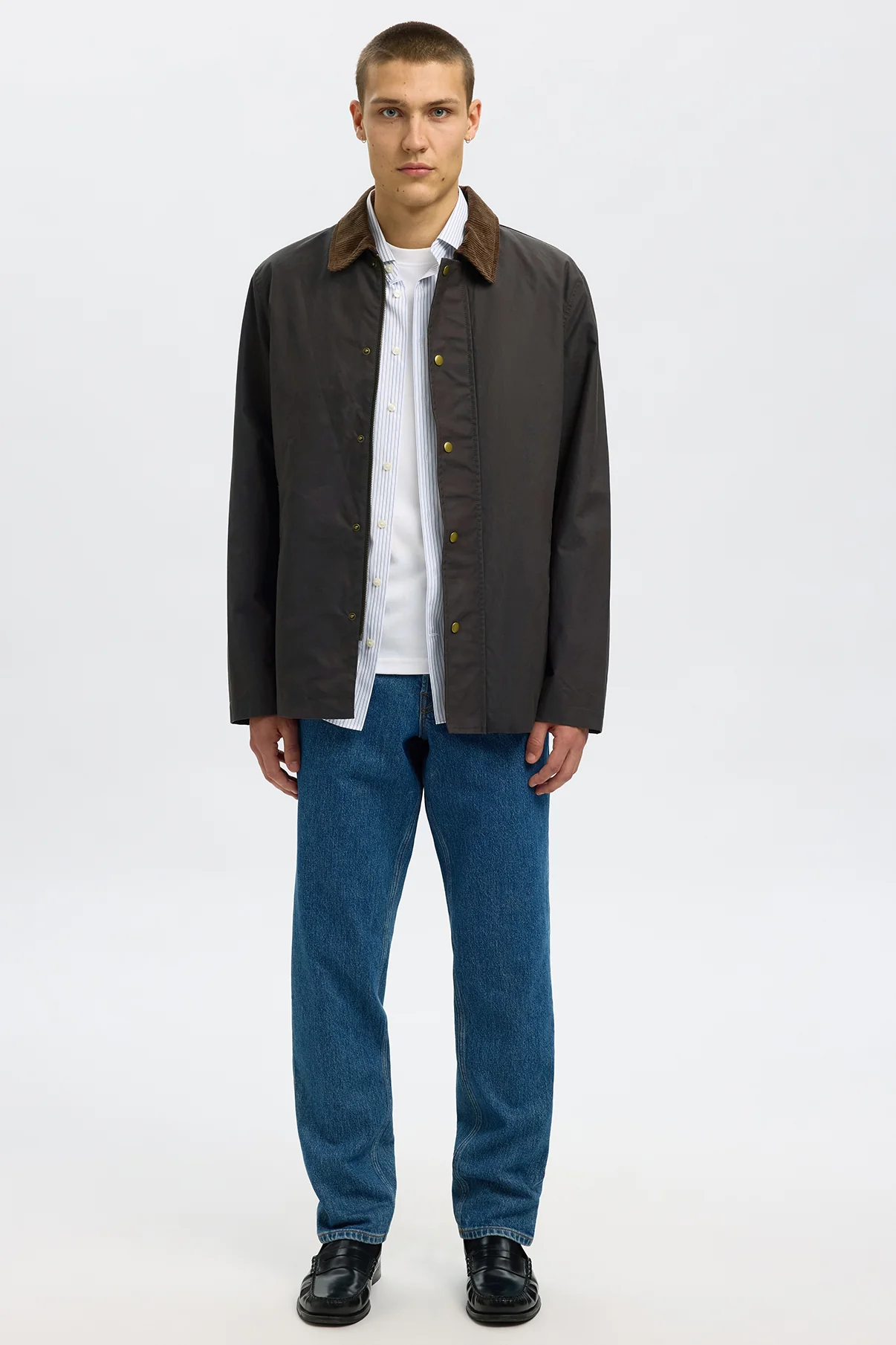 SELECTED HOMME SLHWALTER WAXED COTTON 2.0 JKT NOOS - Image 5