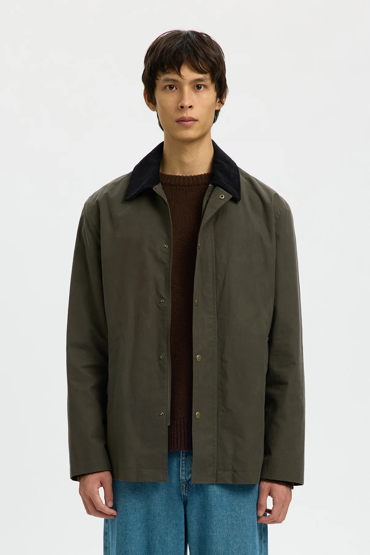 SELECTED HOMME SLHWALTER WAXED COTTON 2.0 JKT NOOS - Image 6