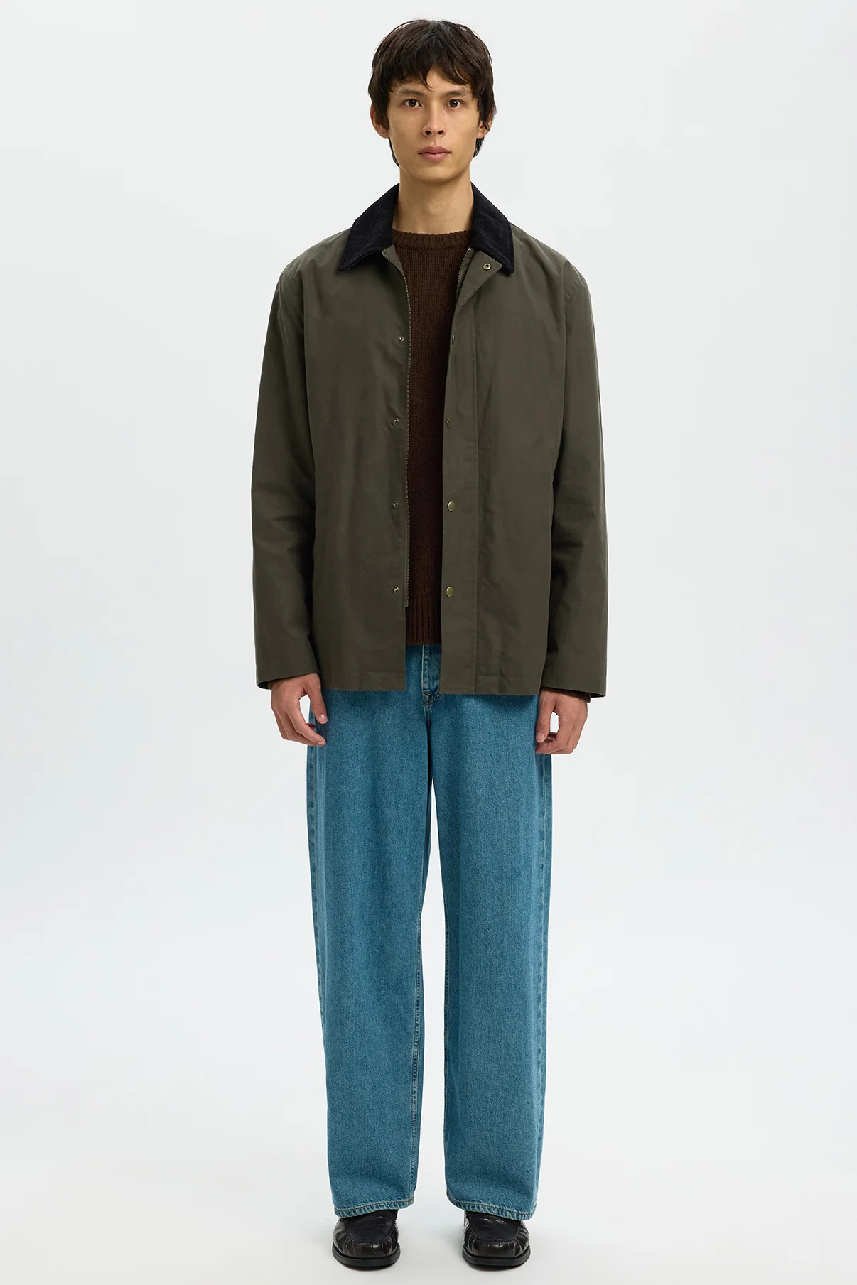 SELECTED HOMME SLHWALTER WAXED COTTON 2.0 JKT NOOS - Image 8