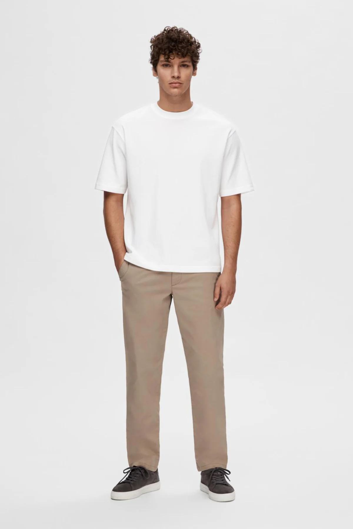SELECTED HOMME SLHLOOSEOSCAR SS O-NECK TEE NOOS - Image 16