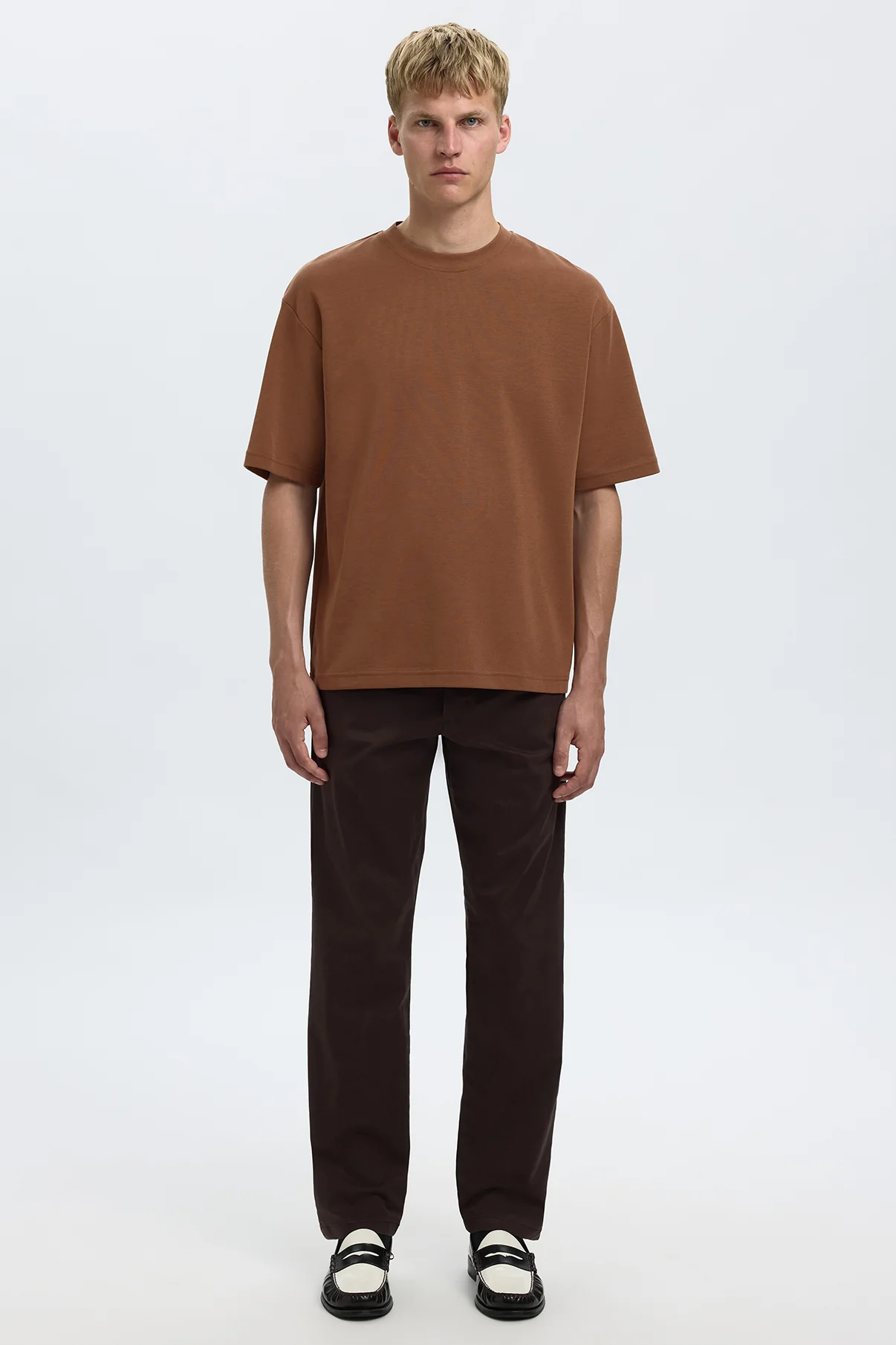SELECTED HOMME SLHLOOSEOSCAR SS O-NECK TEE NOOS - Image 34