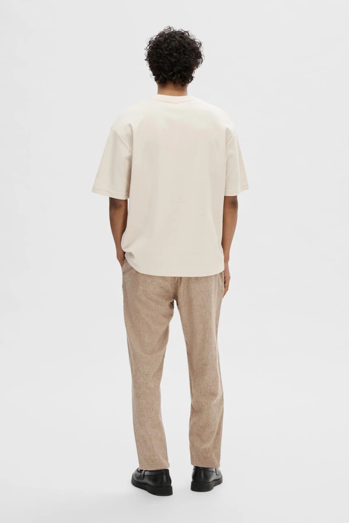SELECTED HOMME SLHLOOSEOSCAR SS O-NECK TEE NOOS - Image 4