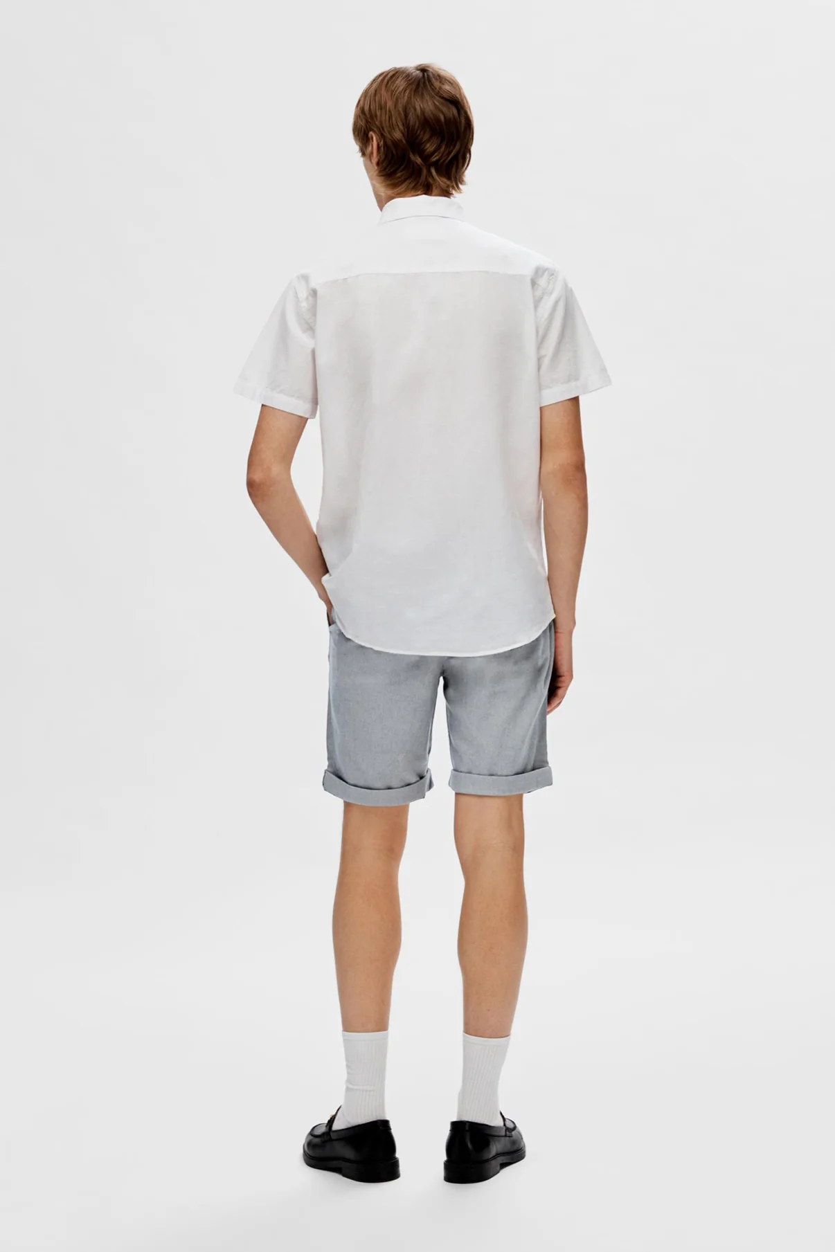 SLHSLIM-LUTON FLEX - Strækbare shorts med lommer - Image 3