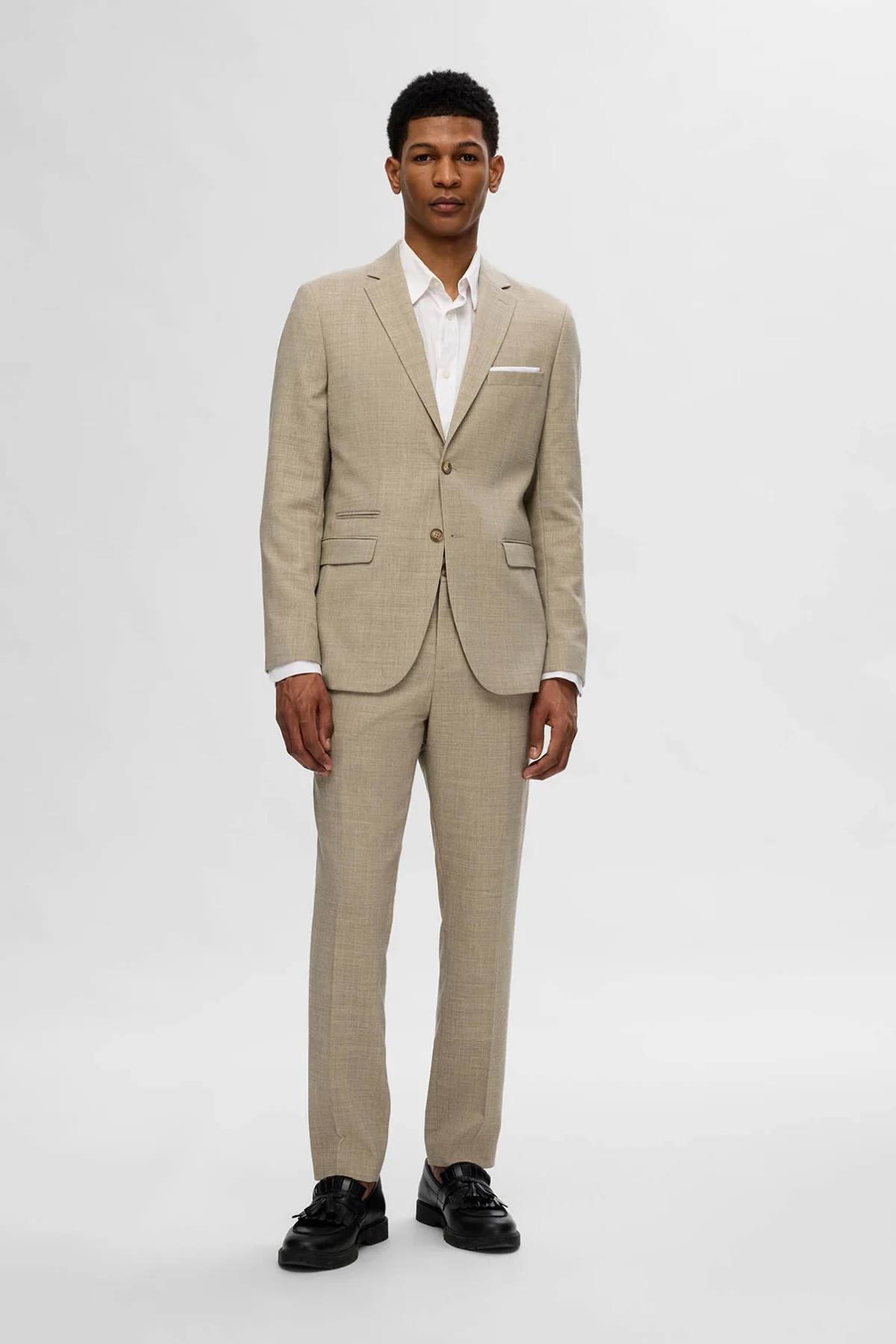 SLMSLIM-OASIS - Blazer i hørkvalitet - Image 13