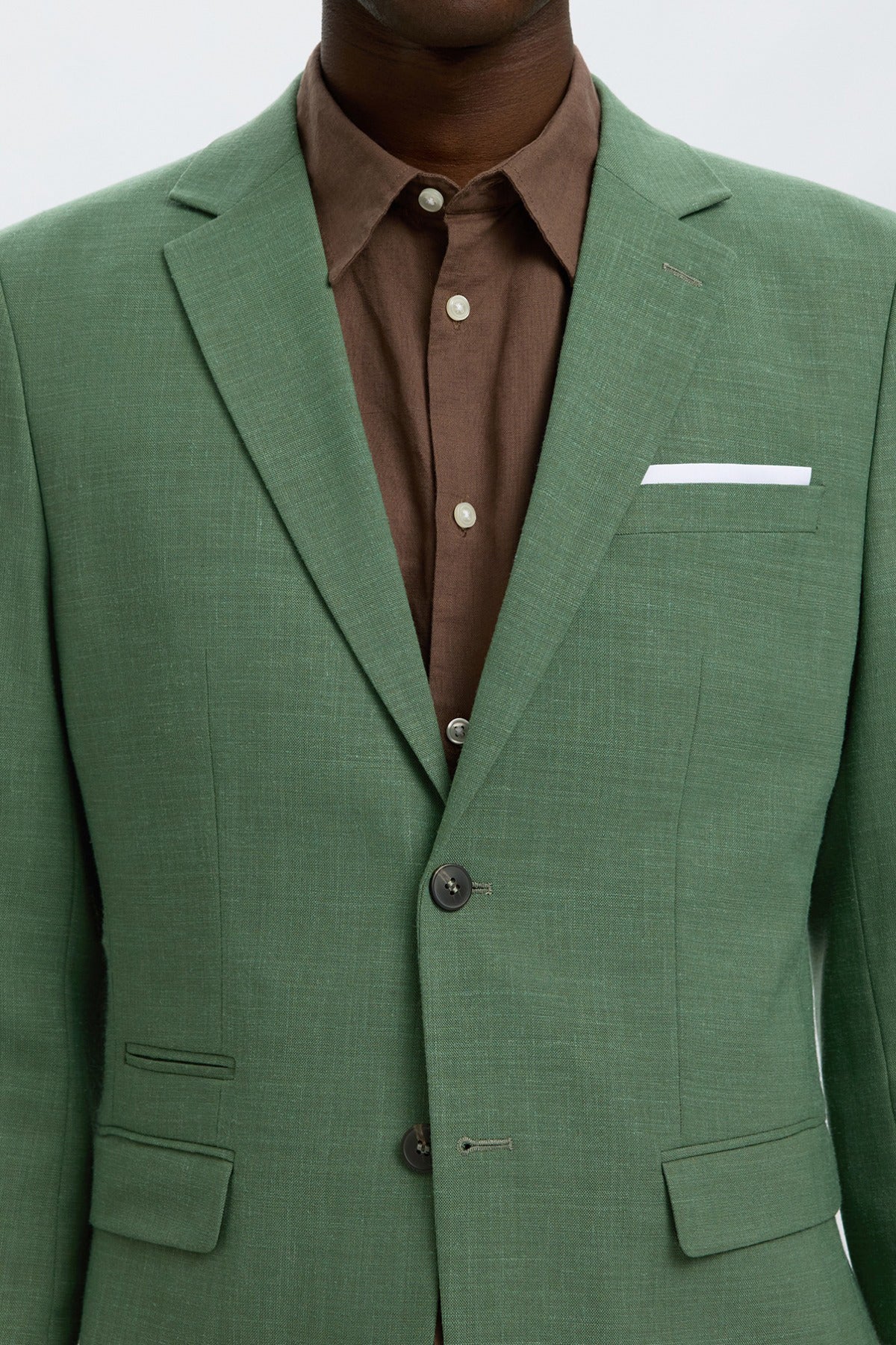 SLMSLIM-OASIS - Blazer i hørkvalitet - Image 19