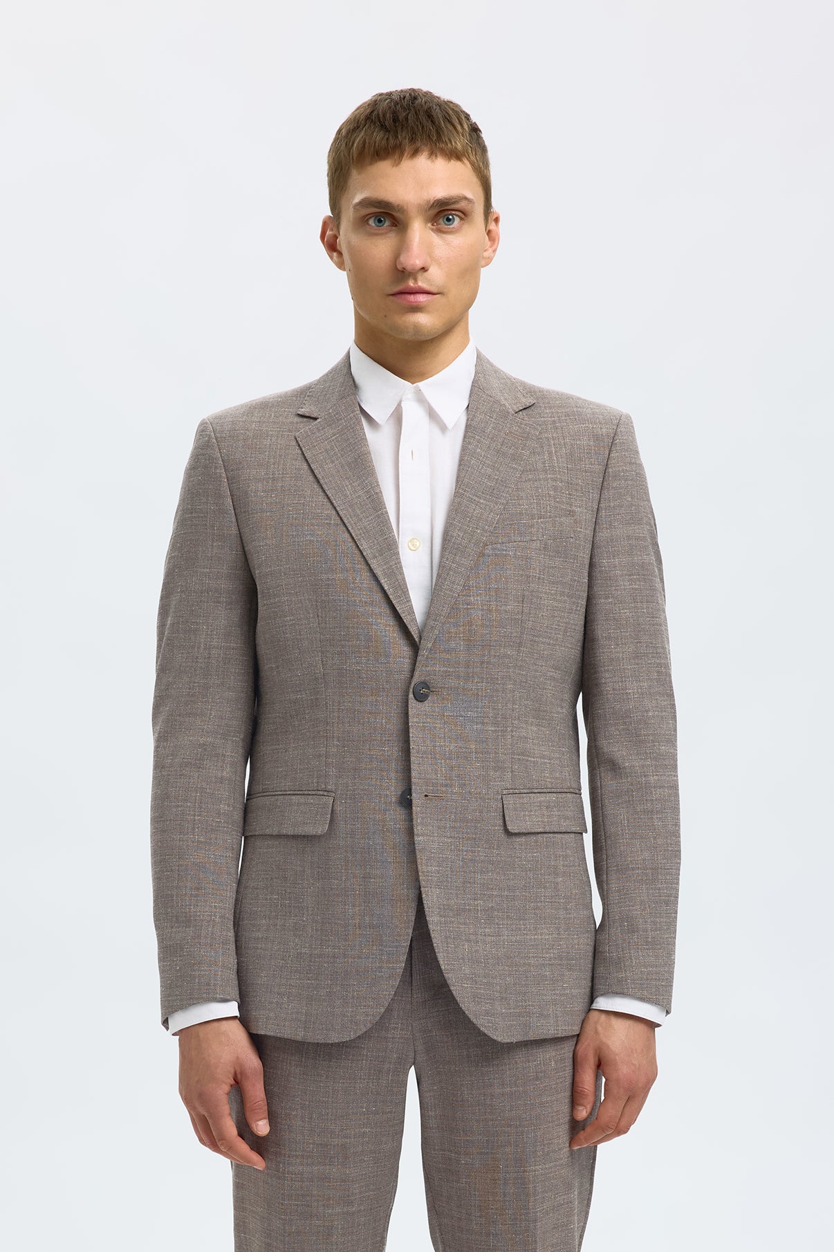 SLMSLIM-OASIS - Blazer i hørkvalitet - Image 5