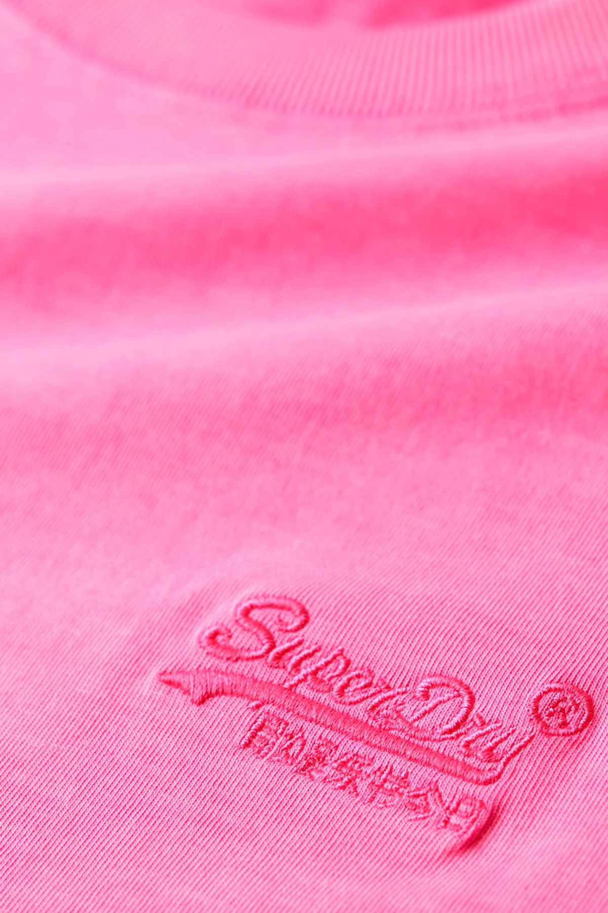 ESSENTIAL LOGO EMB - T-shirt i neonfarve med logo - Image 14