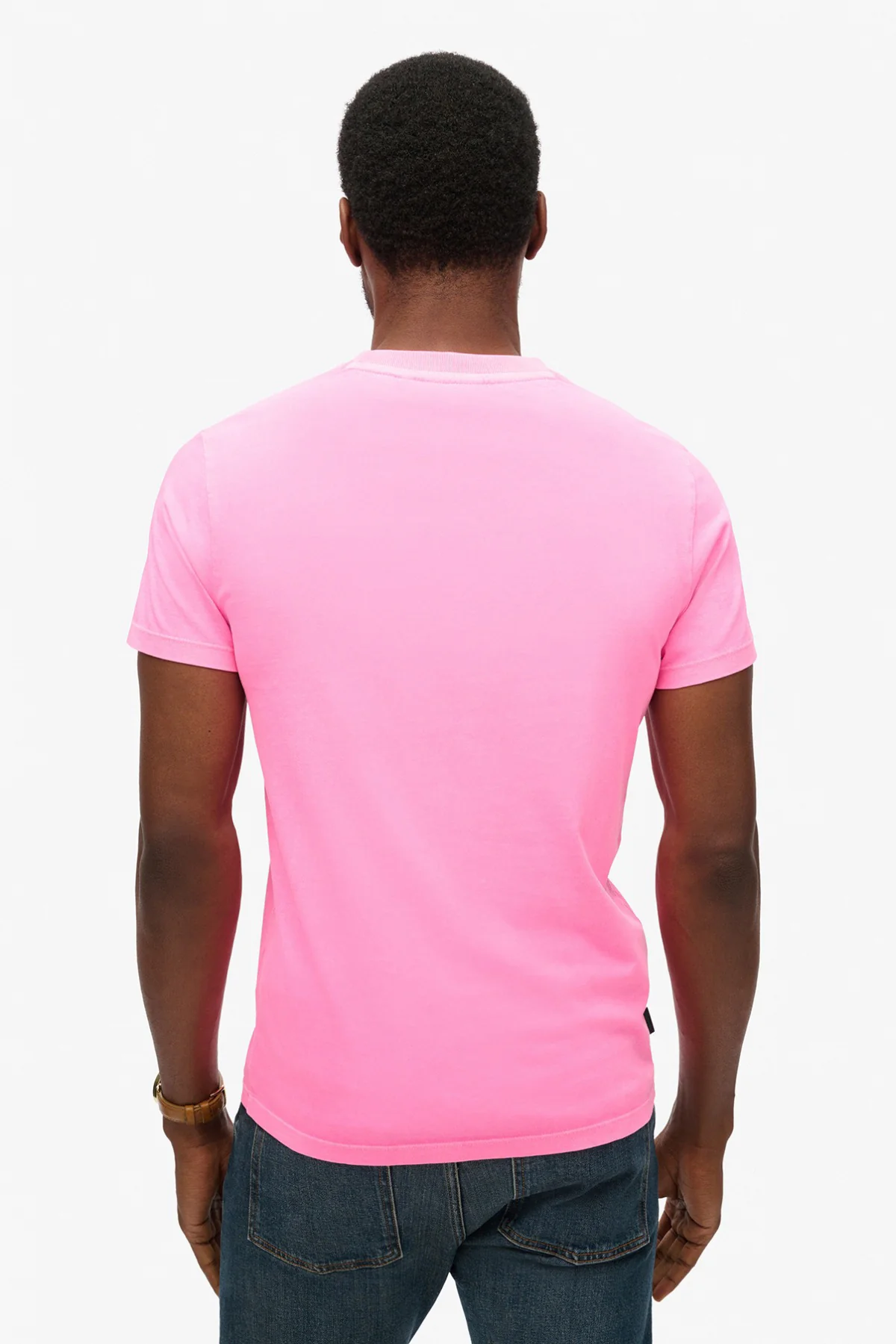 ESSENTIAL LOGO EMB - T-shirt i neonfarve med logo - Image 17