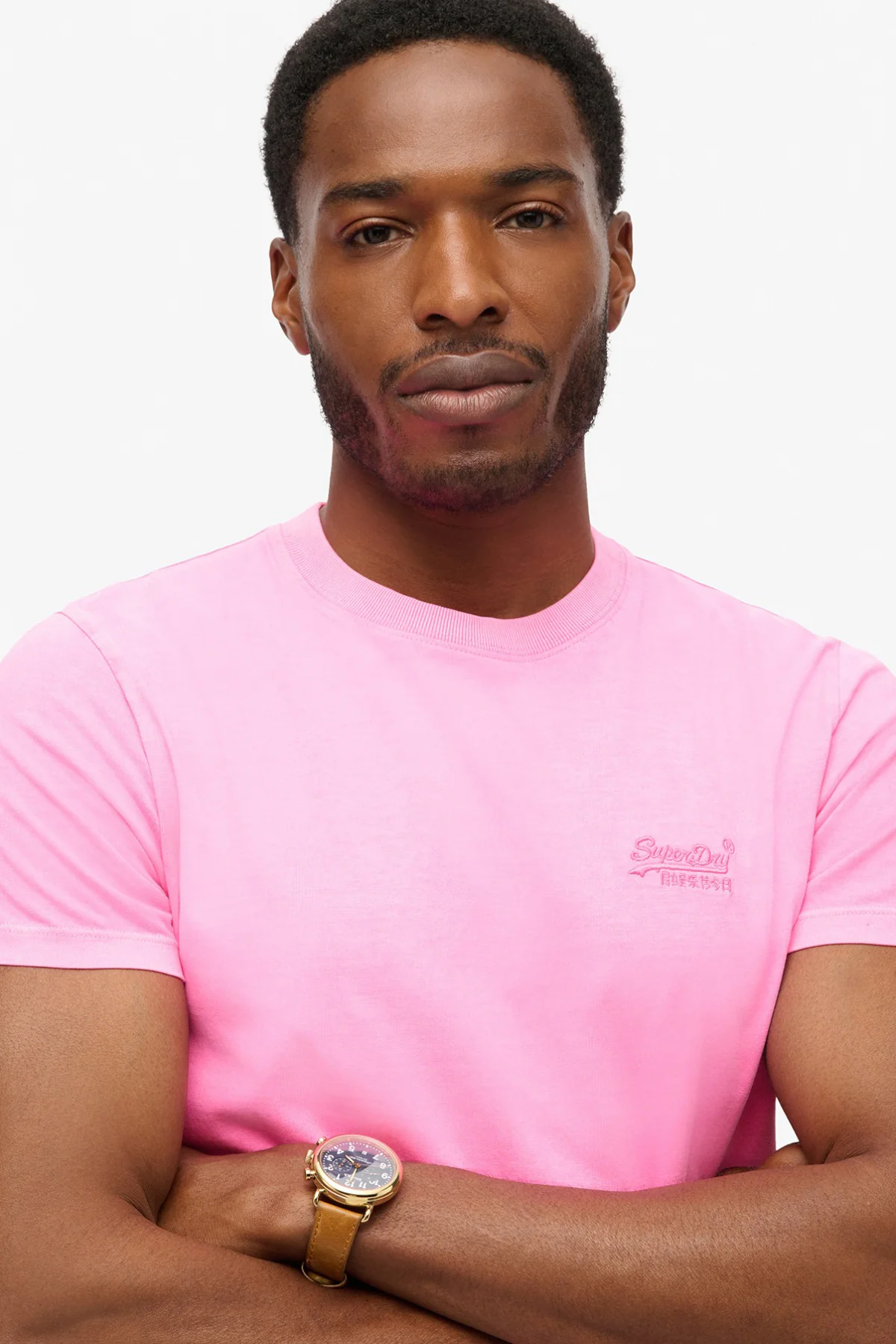 ESSENTIAL LOGO EMB - T-shirt i neonfarve med logo - Image 18