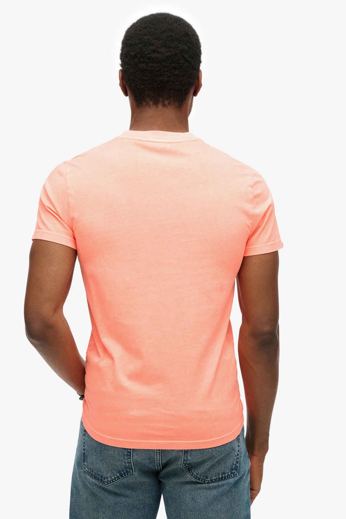 ESSENTIAL LOGO EMB - T-shirt i neonfarve med logo - Image 23