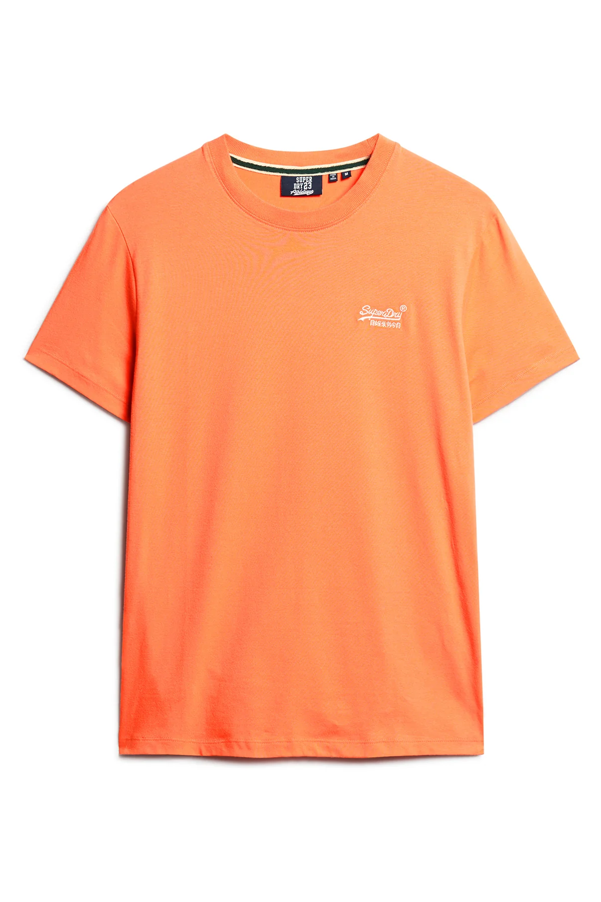 Kortærmet T-shirt med rund hals og broderet logo - Image 23