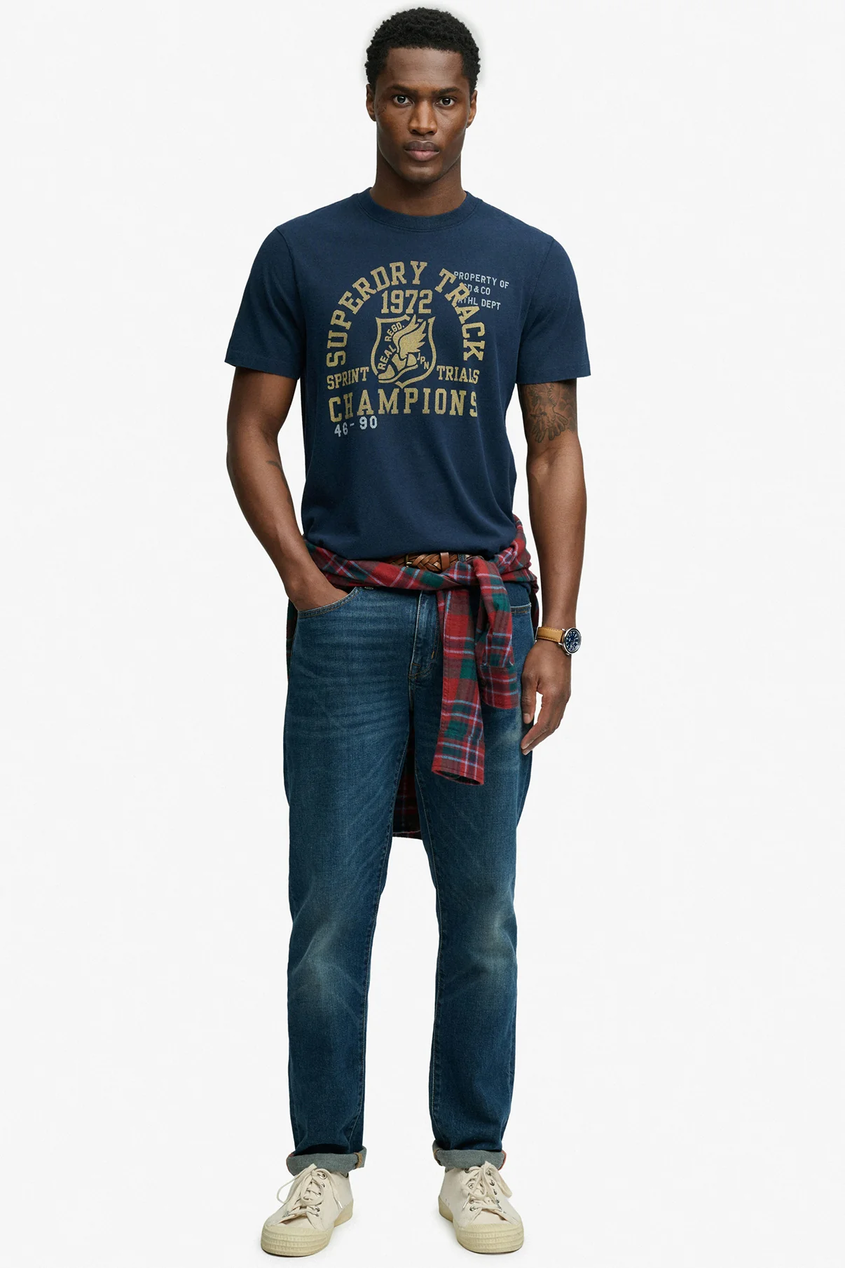 T-shirt i relaxed fit med print - Image 2