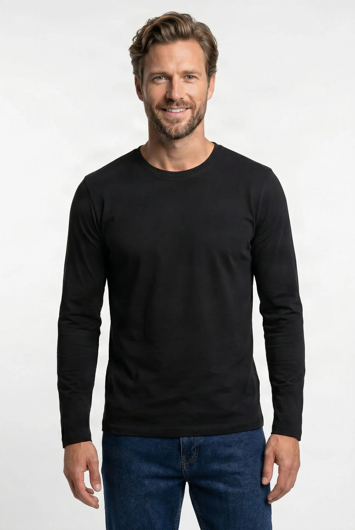 Toby - Langærmet t-shirt i bomuld - Image 13