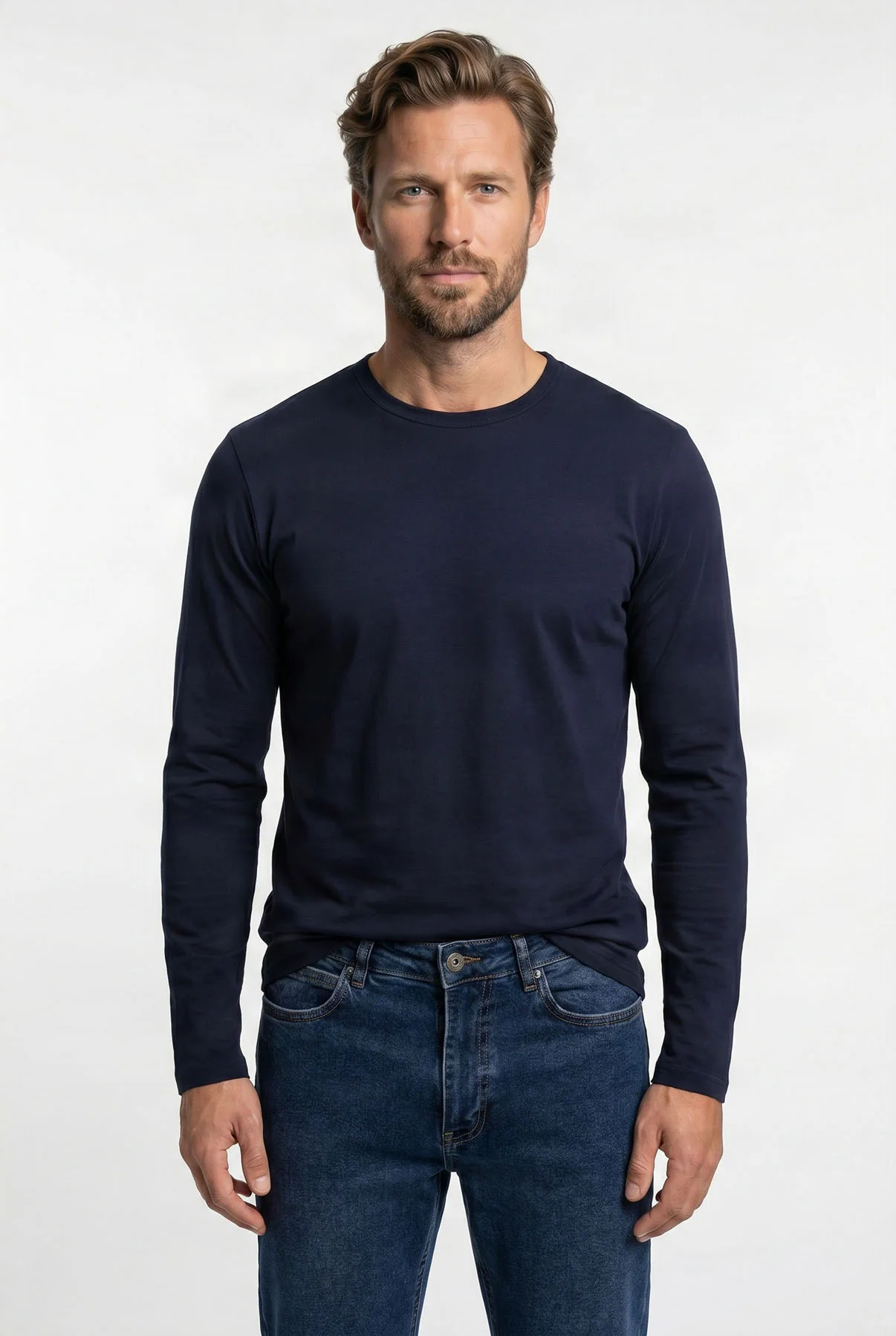 Toby - Langærmet t-shirt i bomuld - Image 9