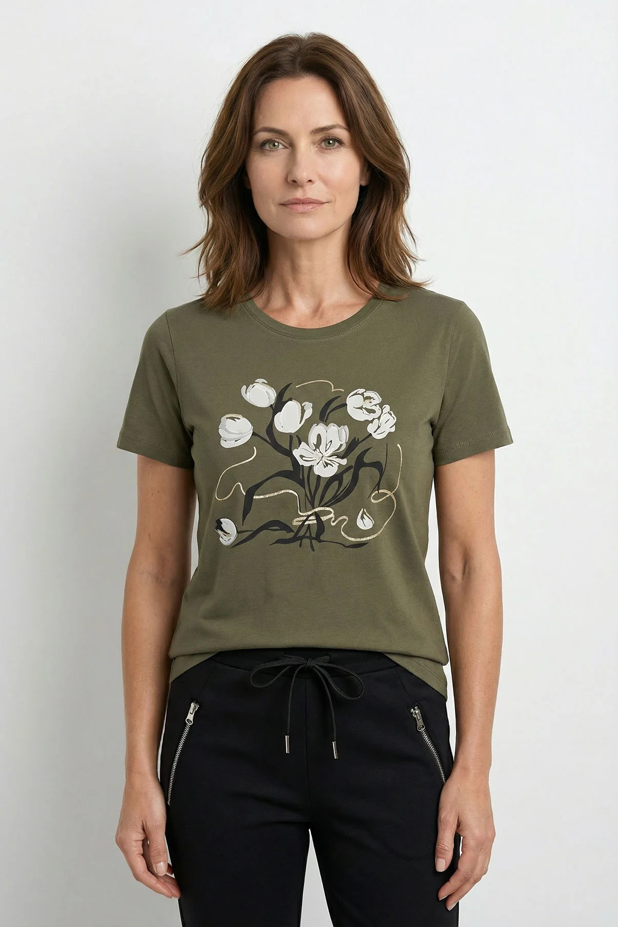 Ida - T-shirt i bomuld med detalje - Image 16