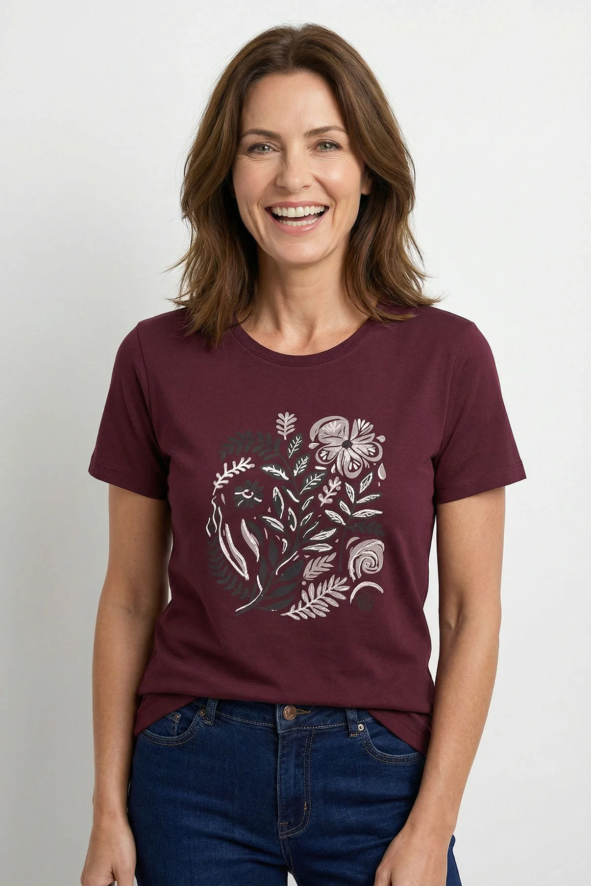 Ida - T-shirt i bomuld med detalje - Image 19