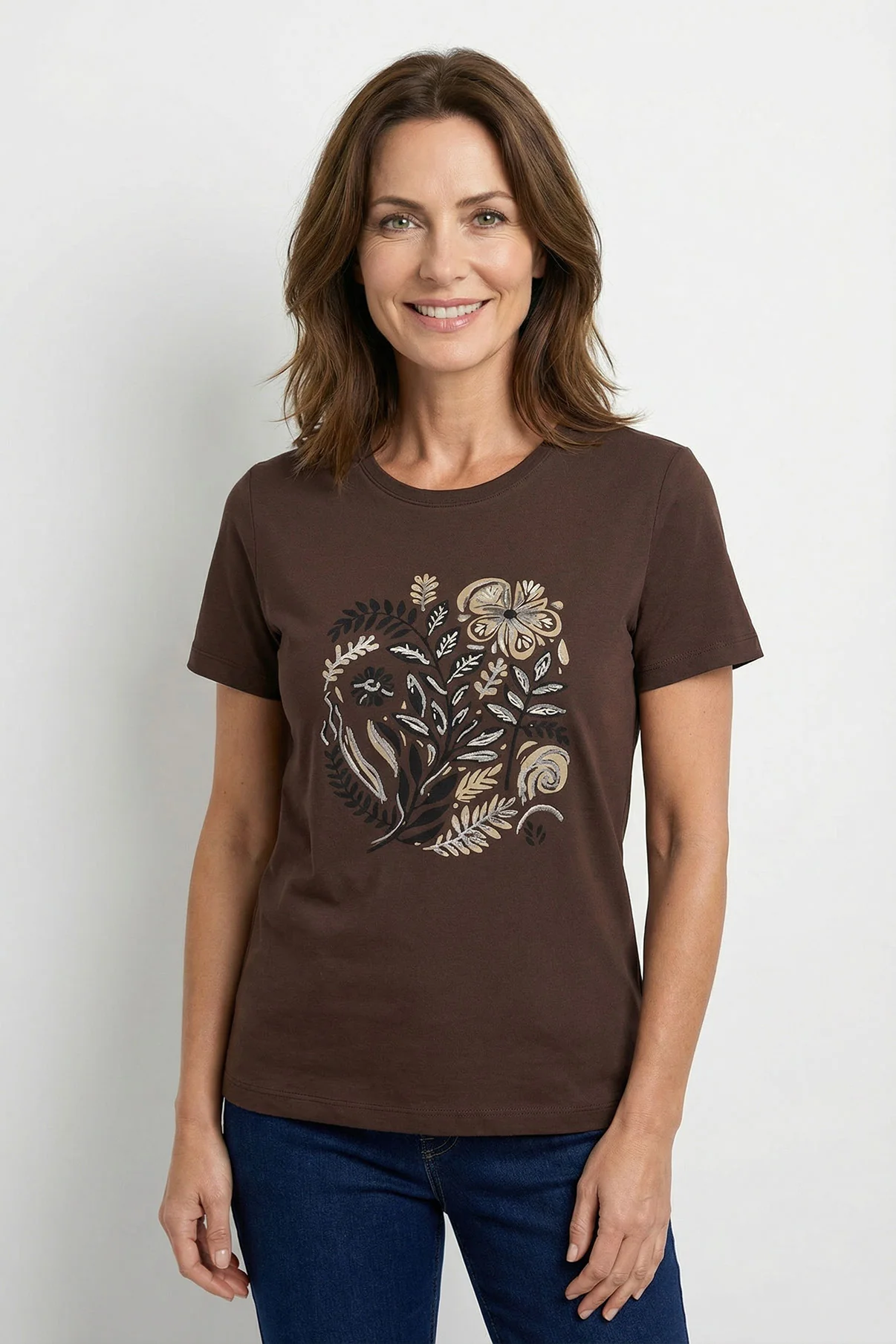 Ida - T-shirt i bomuld med detalje - Image 22