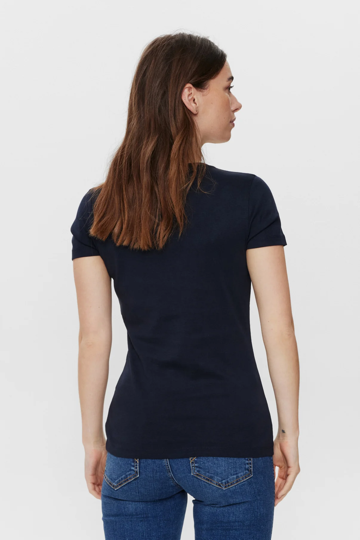 Cindie 6044 - Basis T-shirt med korte ærmer - Image 13