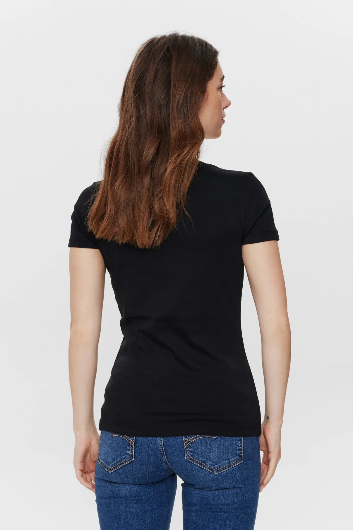Cindie 6044 - Basis T-shirt med korte ærmer - Image 3