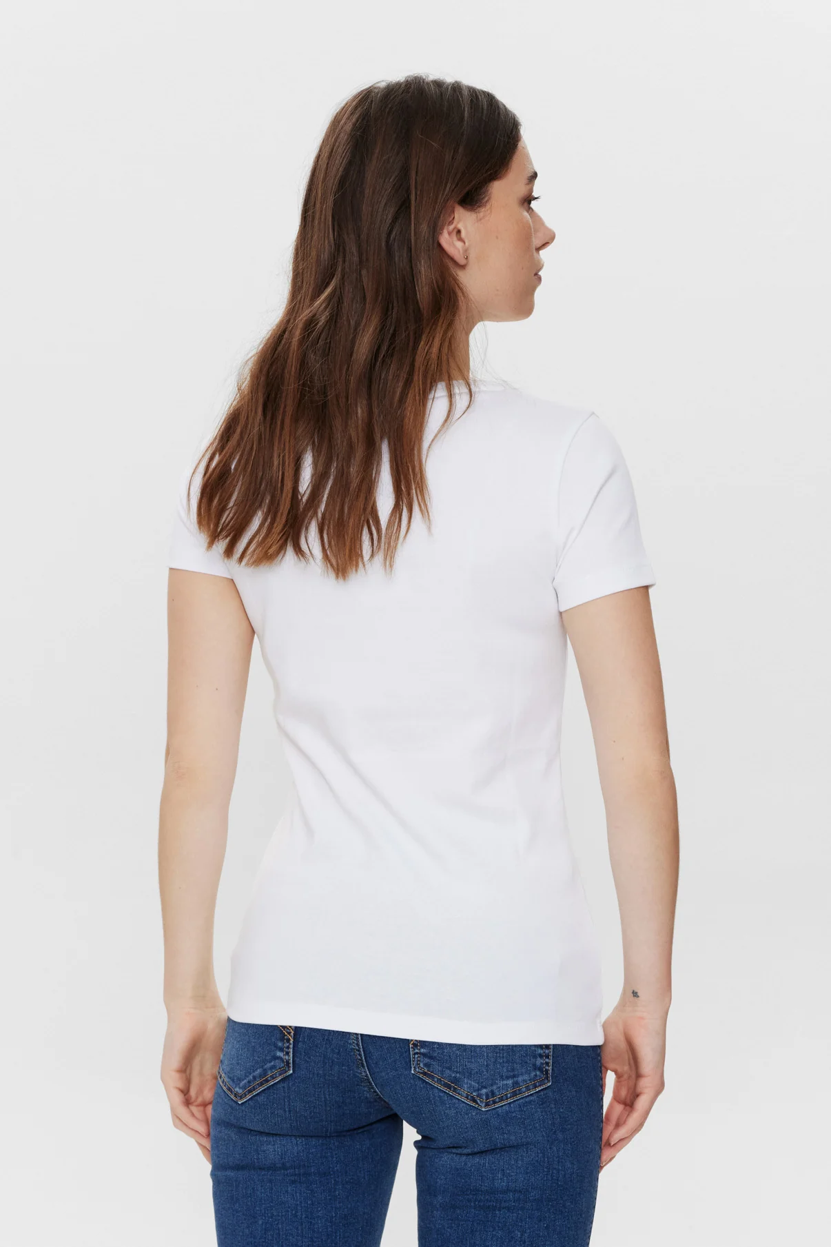 Cindie 6044 - Basis T-shirt med korte ærmer - Image 8