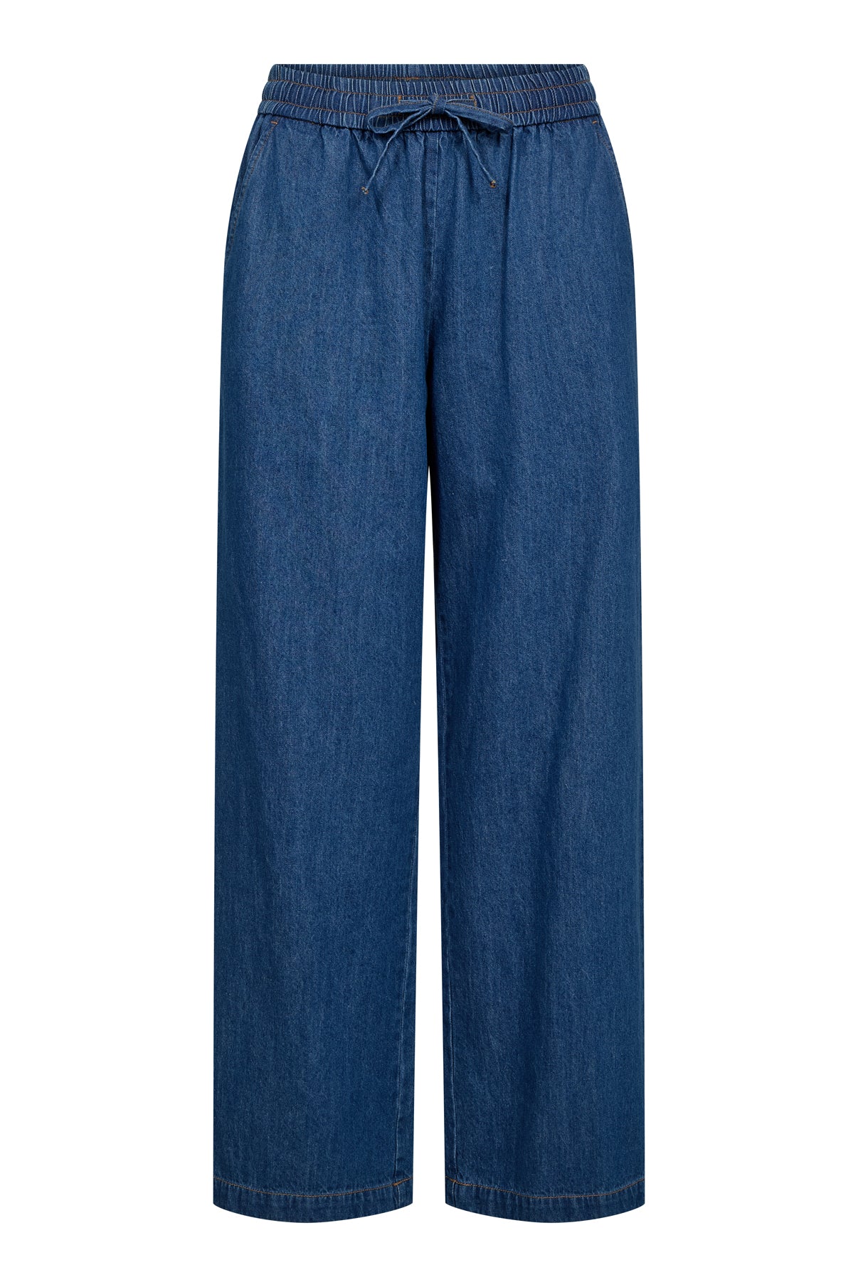 Adda - Denim bukser med lige ben og lommer - Image 4