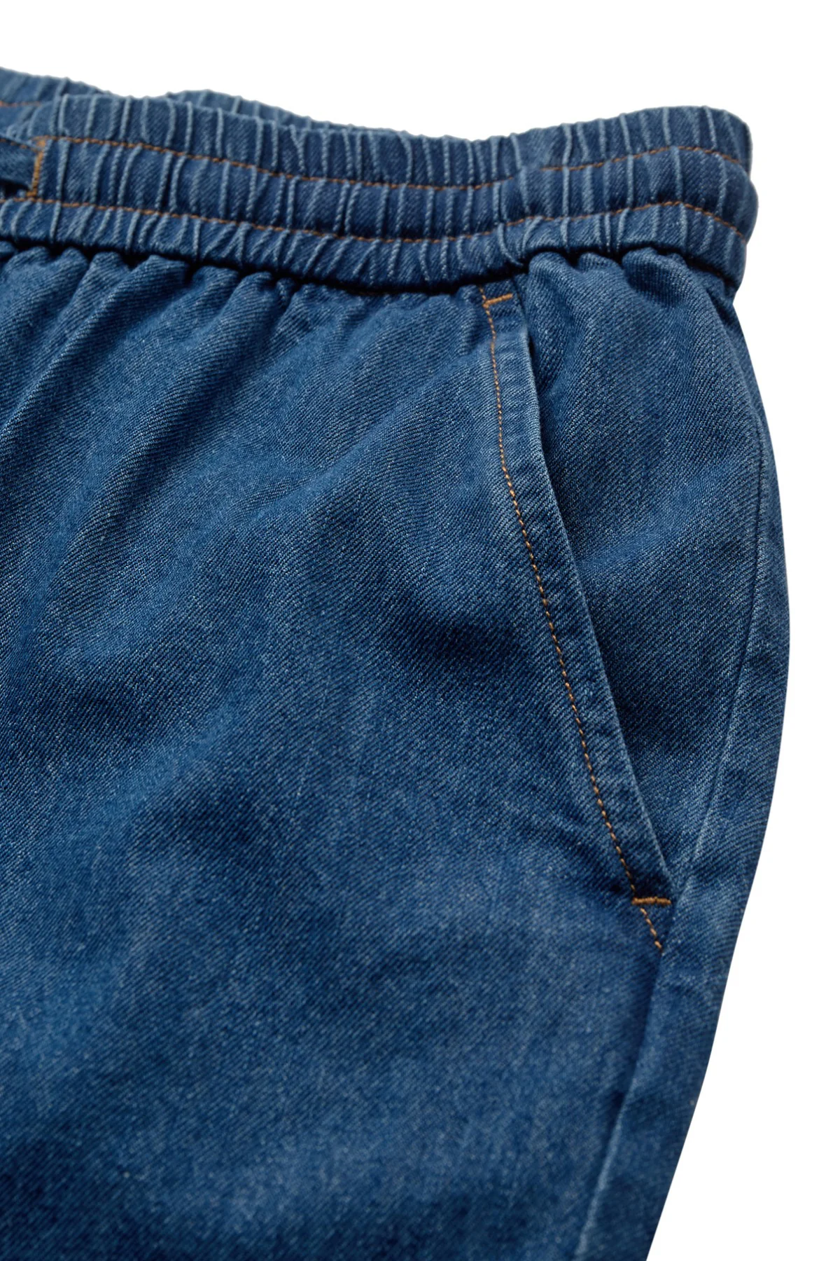Adda - Denim bukser med lige ben og lommer - Image 6