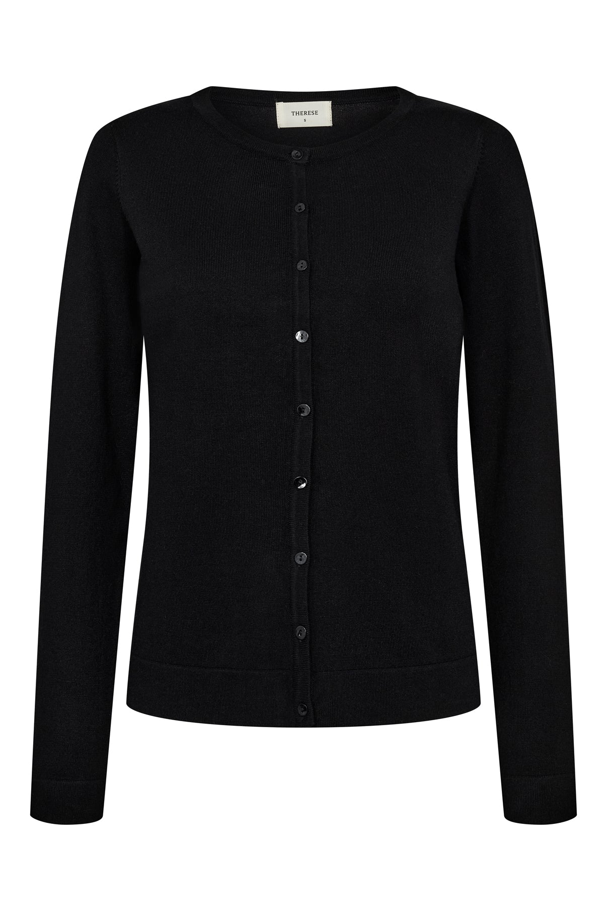 Leda - Basic cardigan med knapper - Image 15