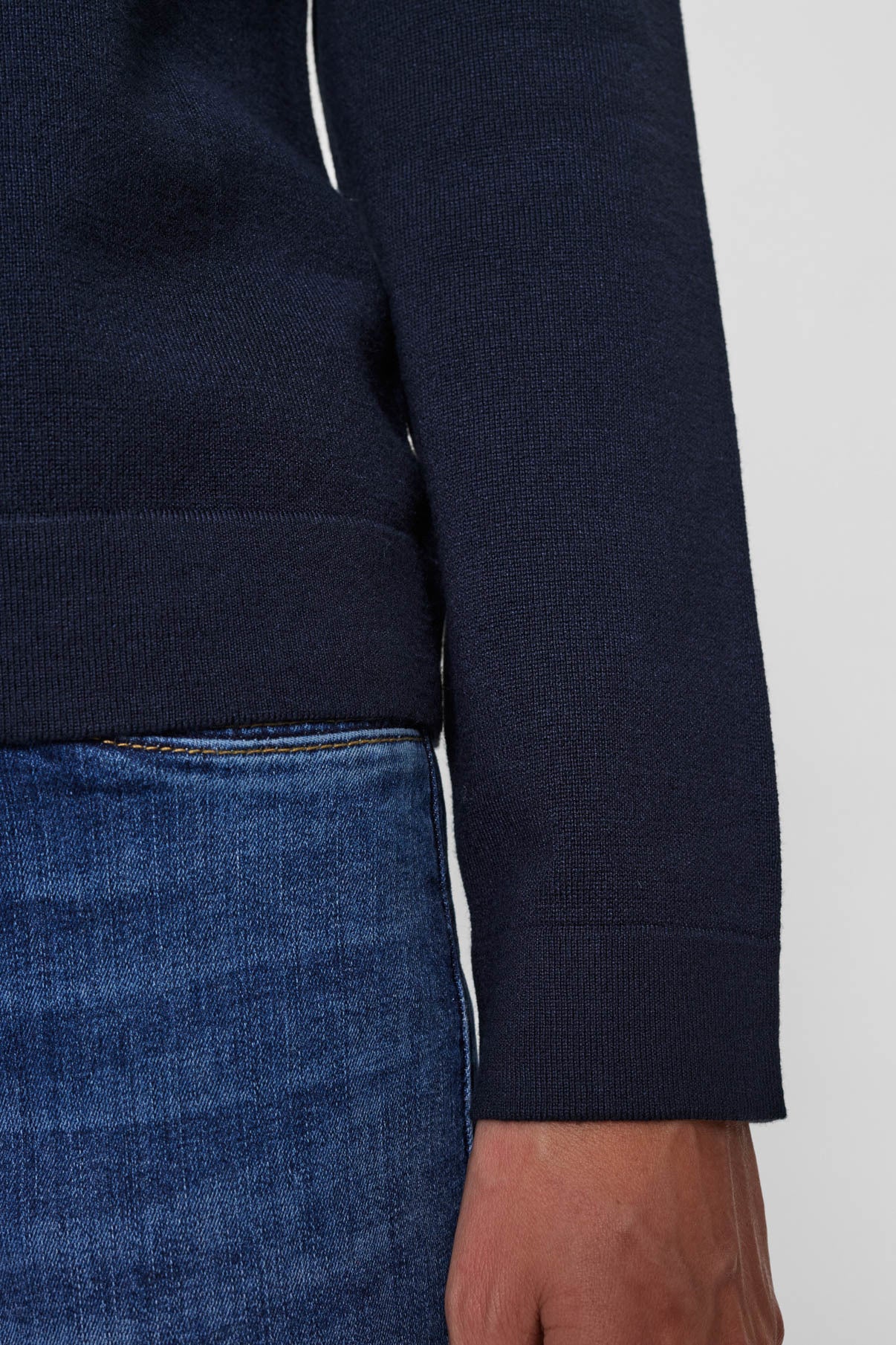 Leda - Basic cardigan med knapper - Image 5